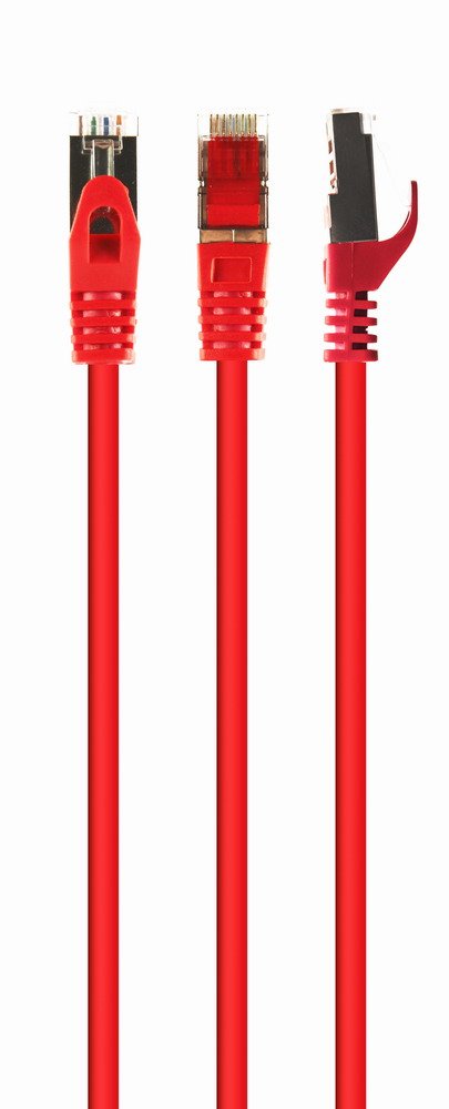 Gembird Cable De Red Rj45, Cat. 6a,Ftp, Lszh, 3m, Rojo
