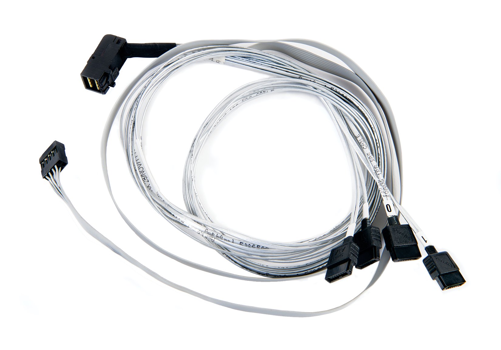 EAN 0760884157060 - Microsemi ADAPTEC I-RA-HDMSAS-4SATA-SB 0,8 m 6 Gbit/s Gris imagen 1