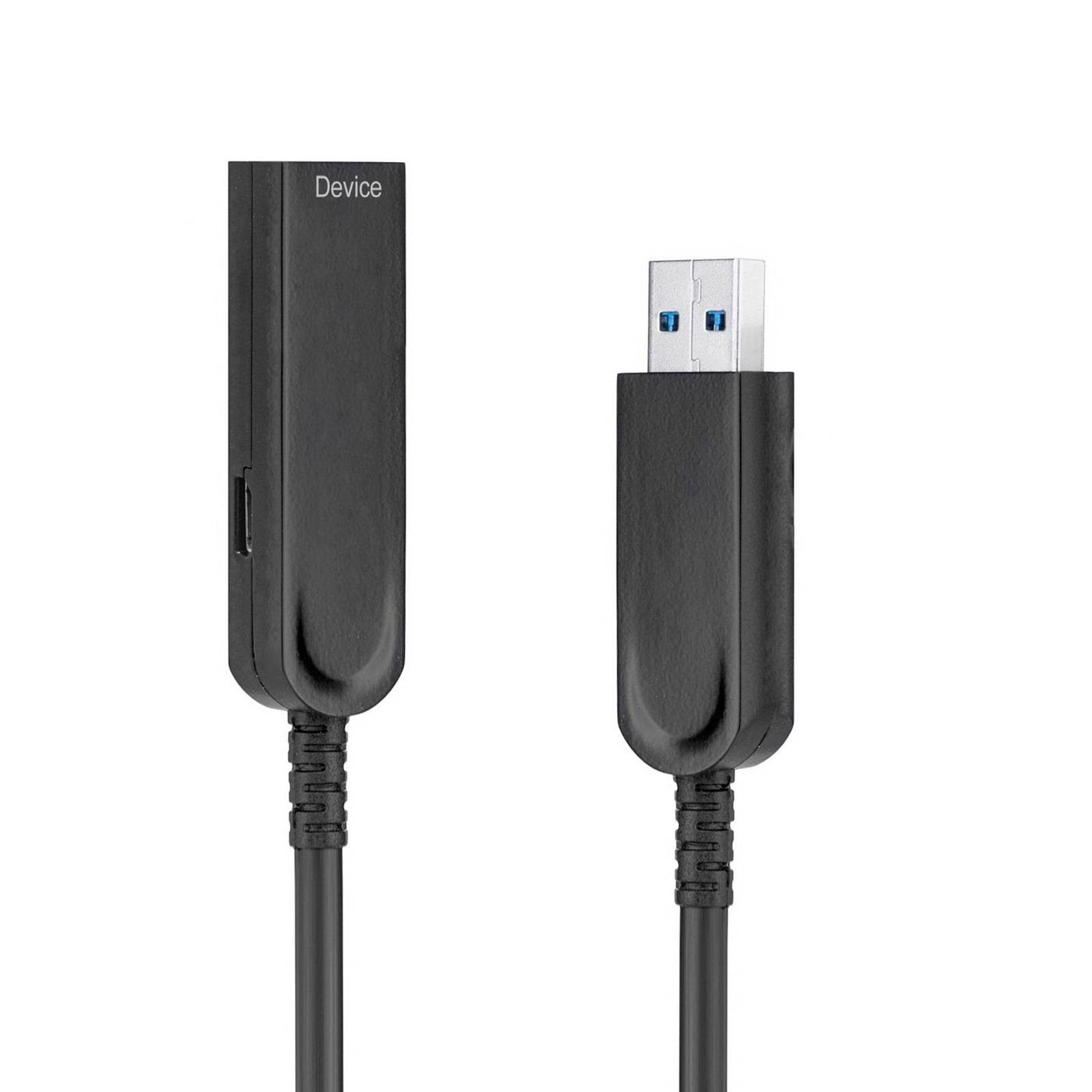 Cable De Extensión Microconnect Premium De Fibra Óptica Usb 3.0 A, 20 M