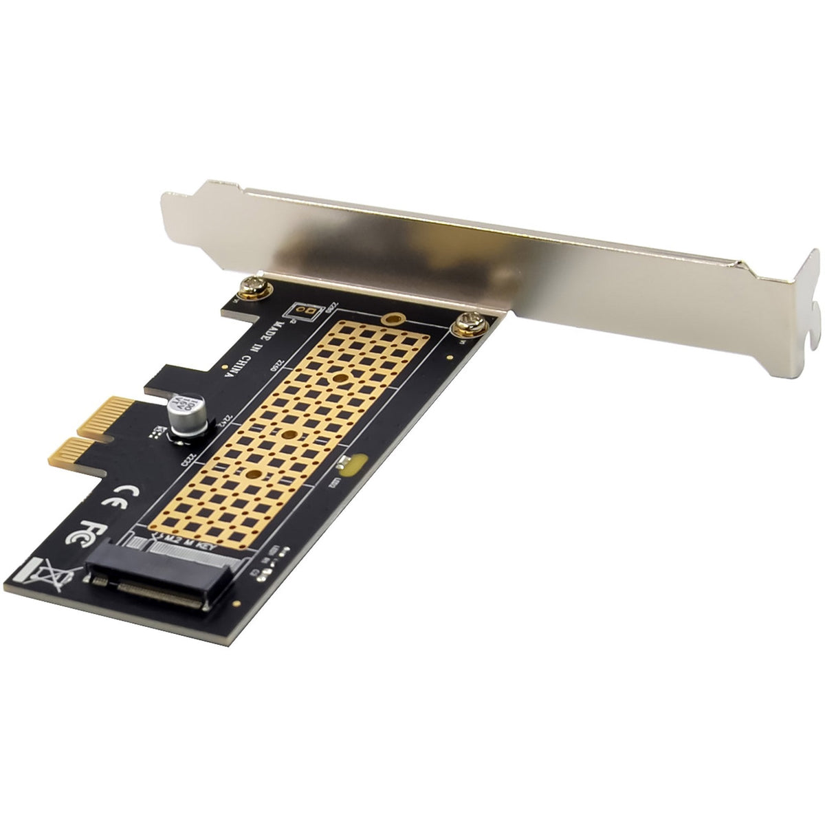 Inline Pci Express Tarjeta A 1x Interno Nvme M.2 Key M - Pcie X1