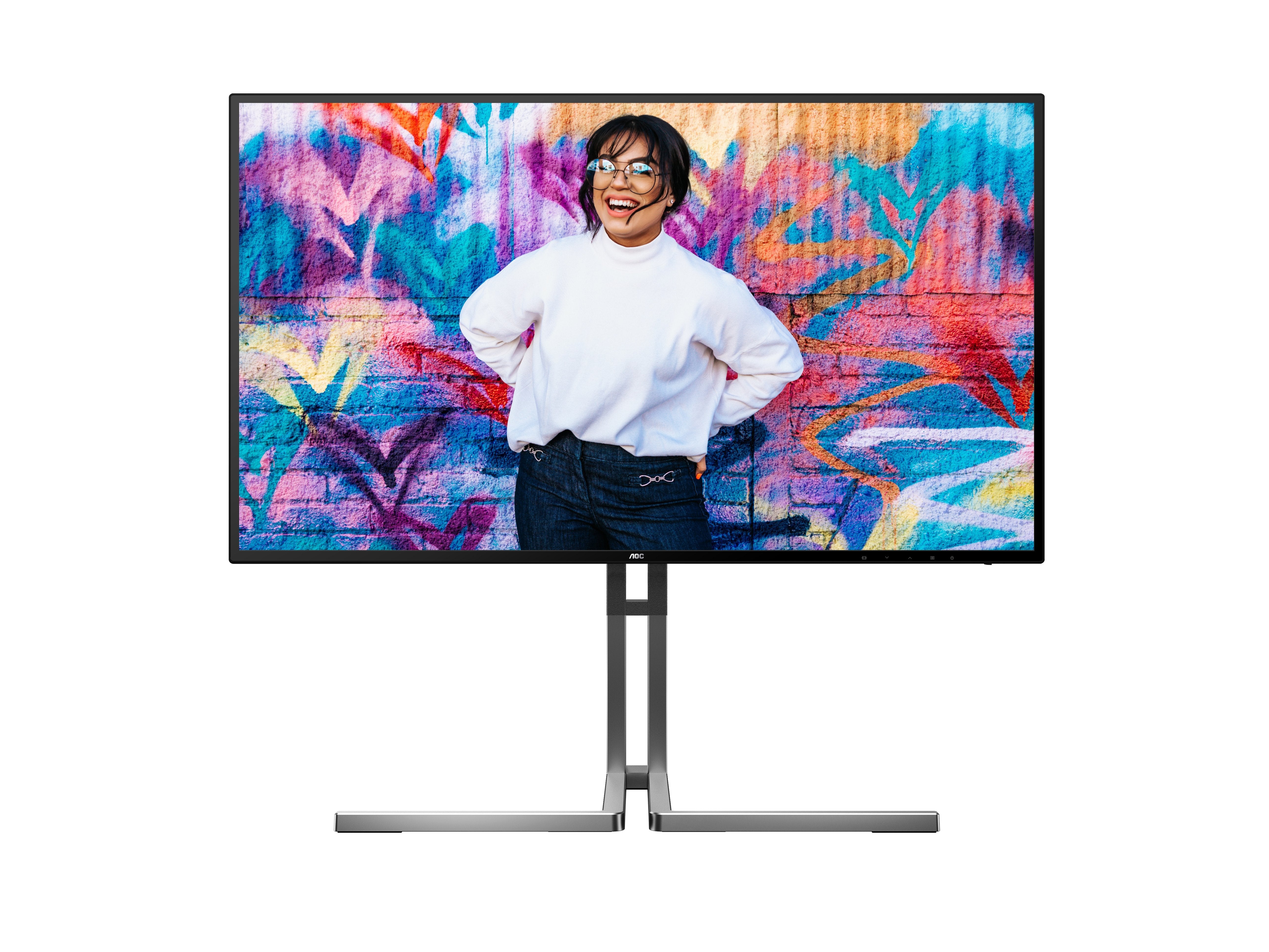 EAN 4038986182072 - AOC U27U3CV pantalla para PC 68,6 cm (27") 3840 x 2160 Pixeles 4K Ultra HD LCD Negro imagen 2