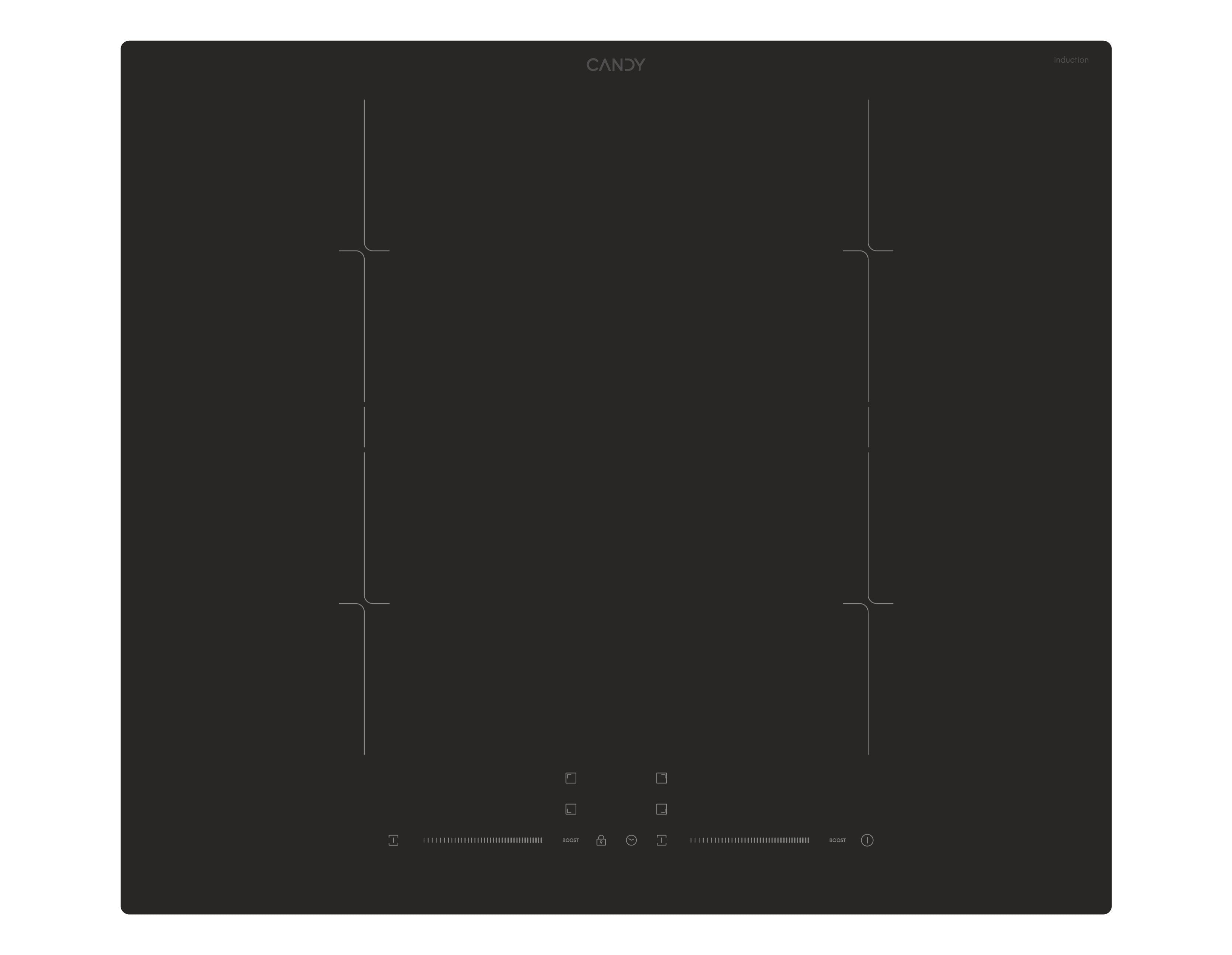 EAN 8059019071886 - Candy CDTP644SC/E1 Negro Integrado 59 cm Con placa de inducción 4 zona(s) imagen 1