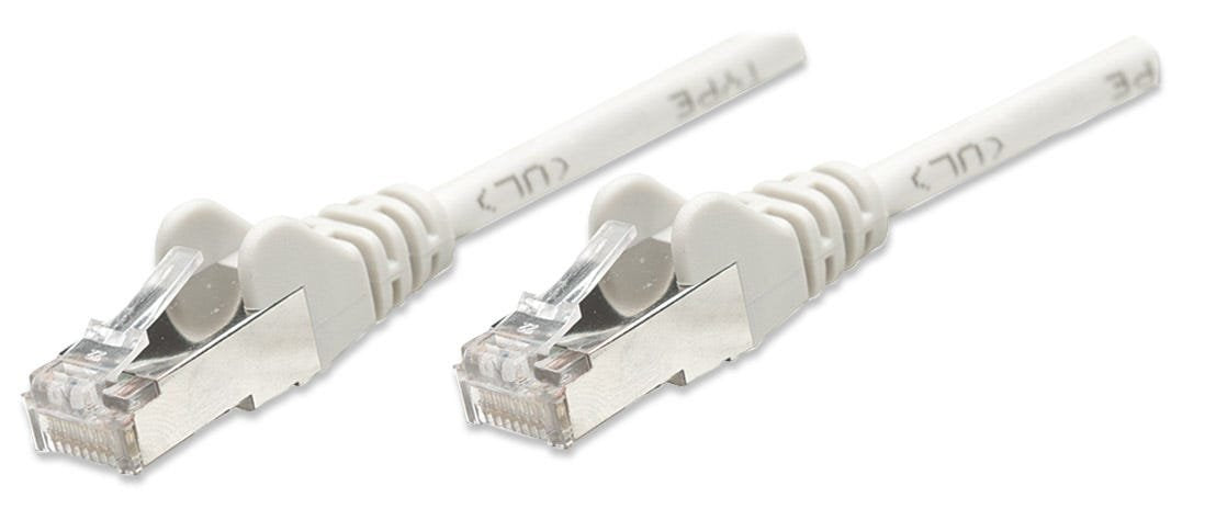 Intellinet Patchkabel Rj45 F/Utp Cat5e 5.0m Hebelschutz Grau
