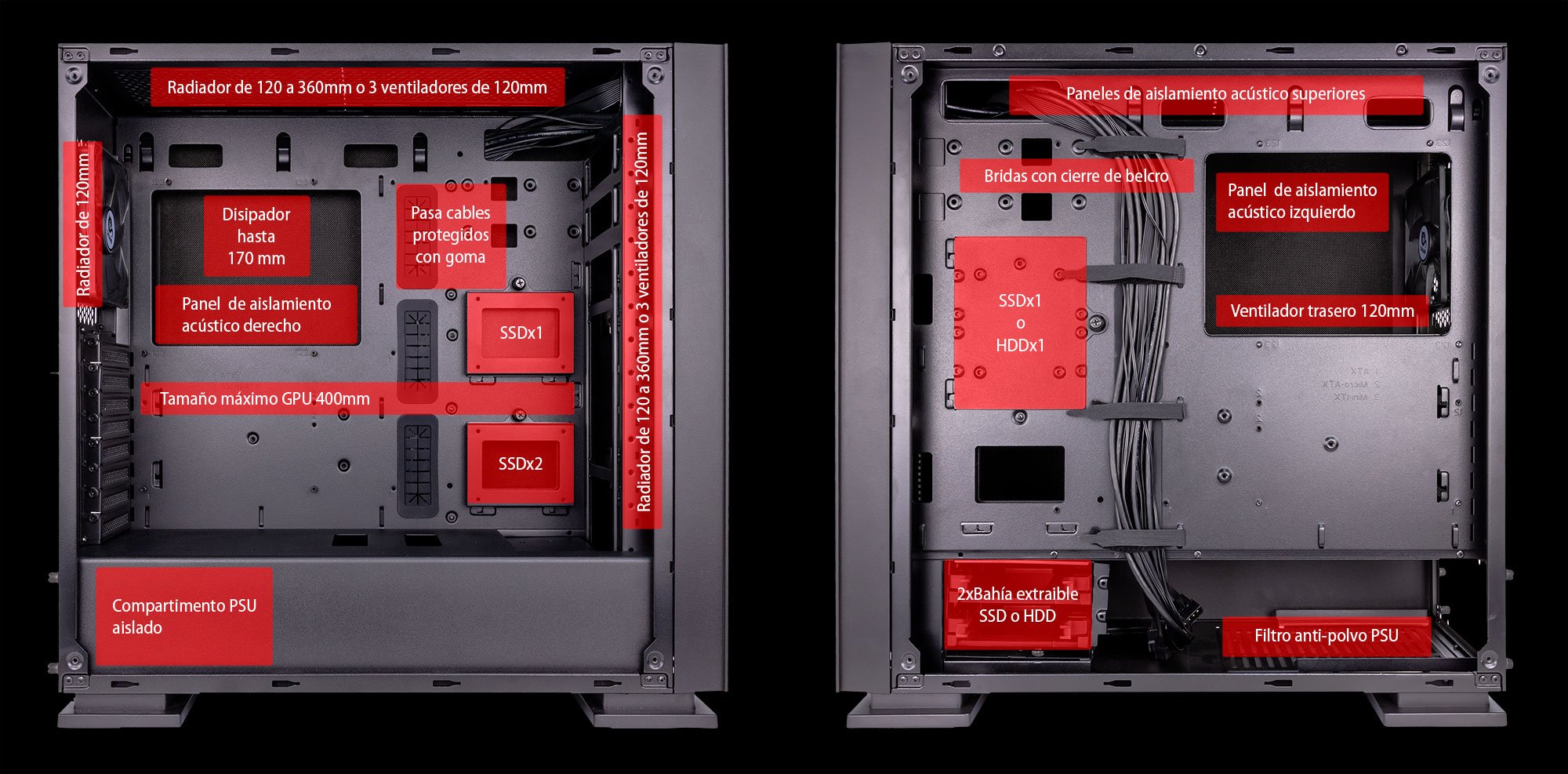EAN 8436550234688 - TALIUS Neuron Torre Negro imagen 8