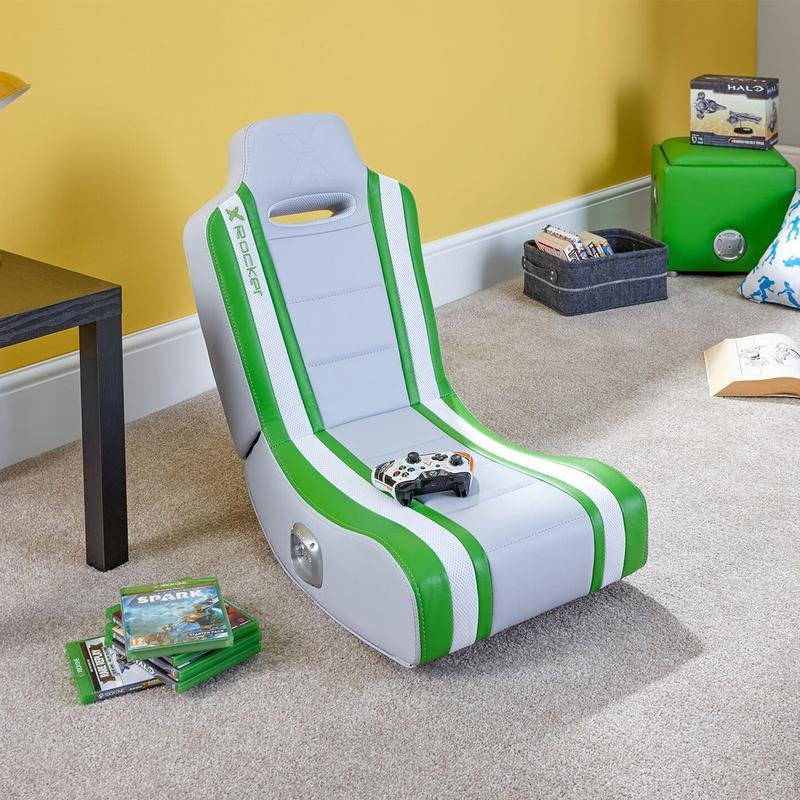 EAN 94338512199 - X Rocker Shadow 2.0 Silla gaming Asiento acolchado Verde, Blanco imagen 1