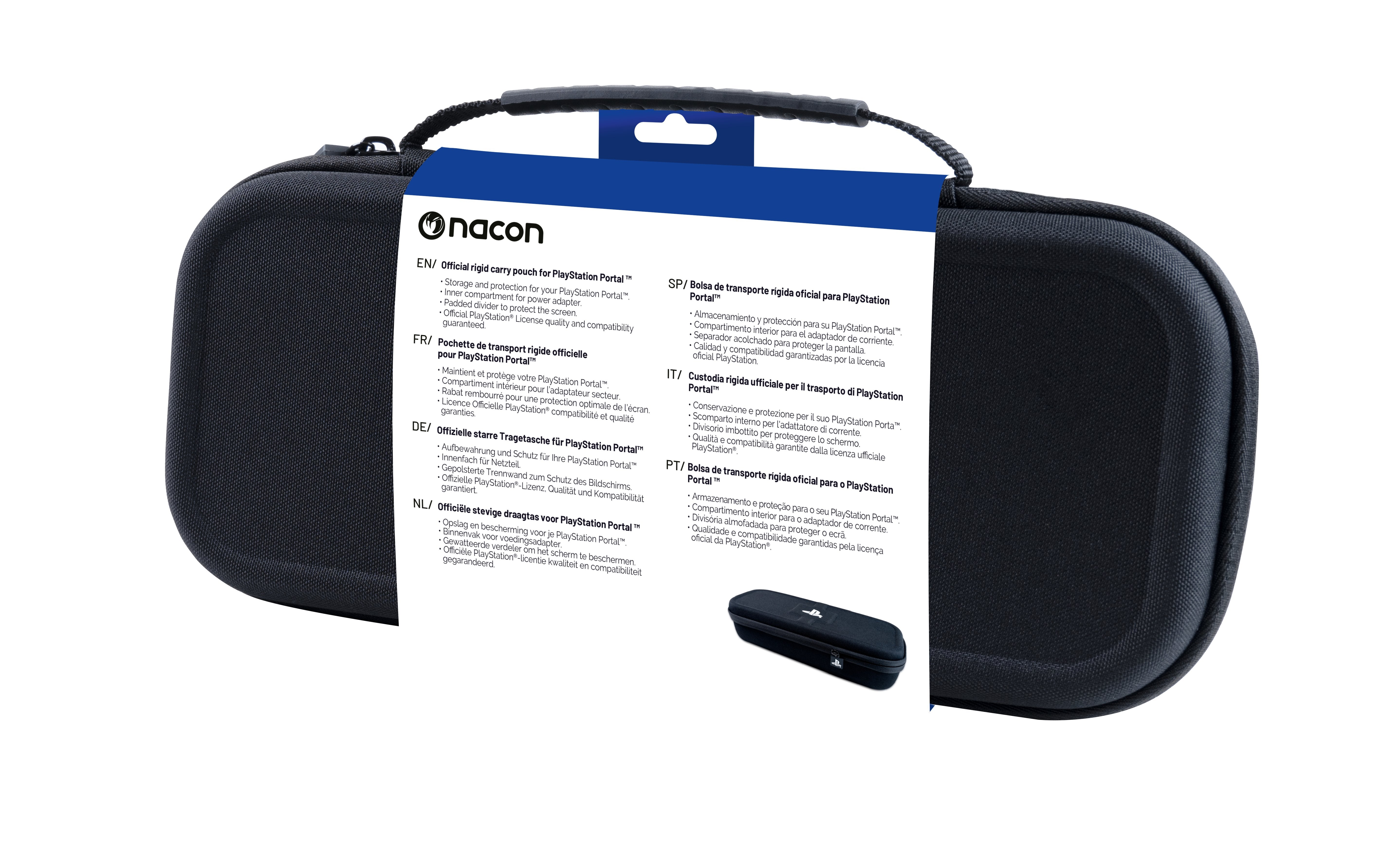 Funda Oficial Negra Rigida Portal