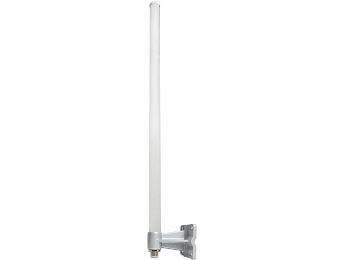 Delock Wlan 802.11 B G N Antenne N Buchse 8 Dbi Omnidirektional Starr Grau Outdoor