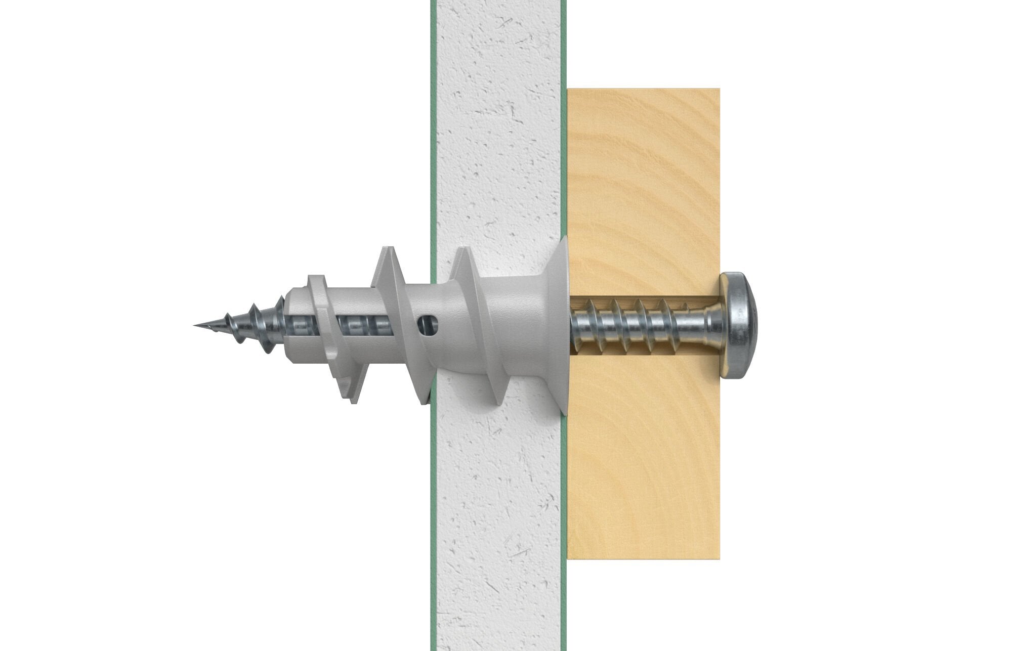 EAN 4006209523902 - Fischer 52390 tornillo de anclaje y taco 50 pieza(s) Enchufe de pared 22 mm imagen 3