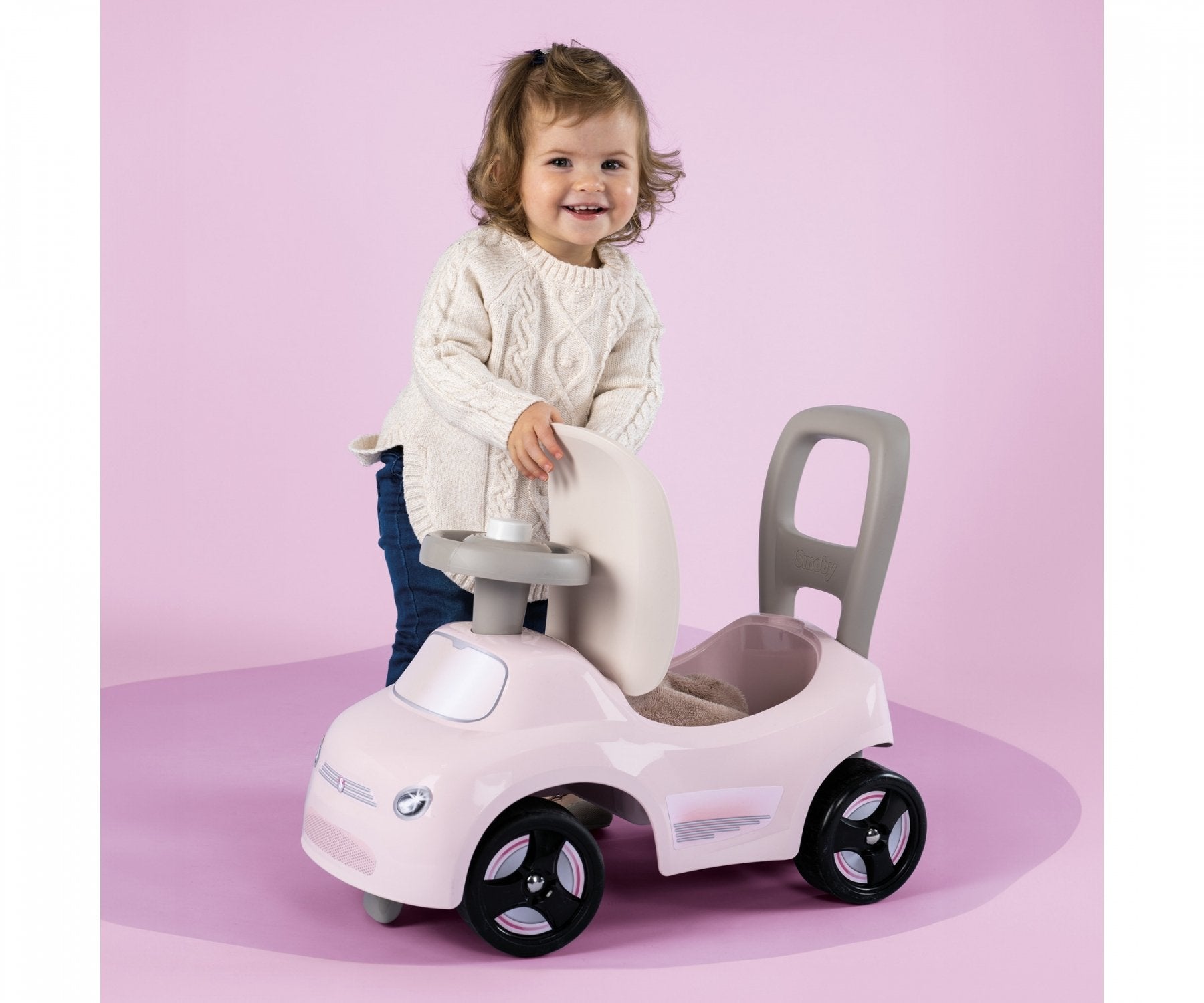 EAN 3032160109672 - Smoby 720542 Correpasillos con forma de coche imagen 3