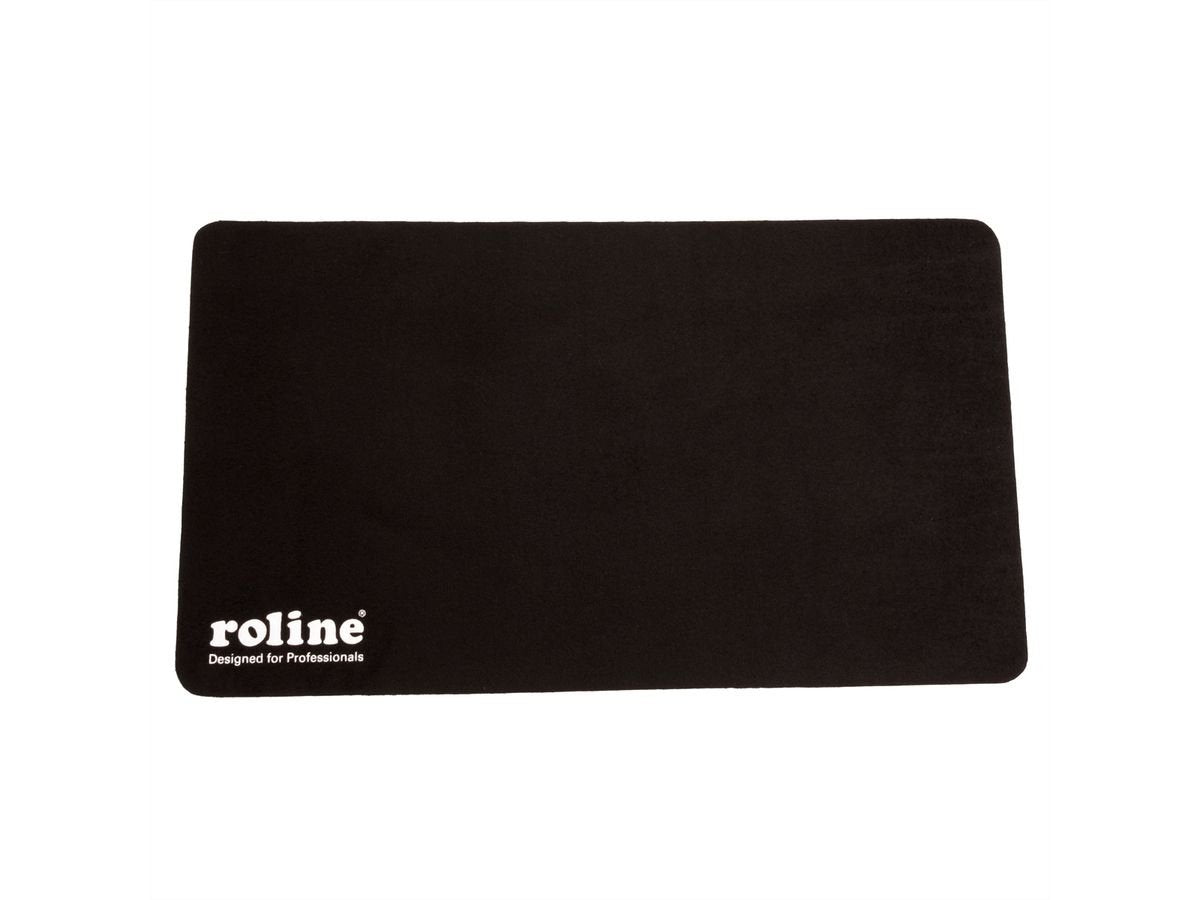 Roline Ratonmatte, 3in1 Notebook Combo Mousepad, Schwarz
