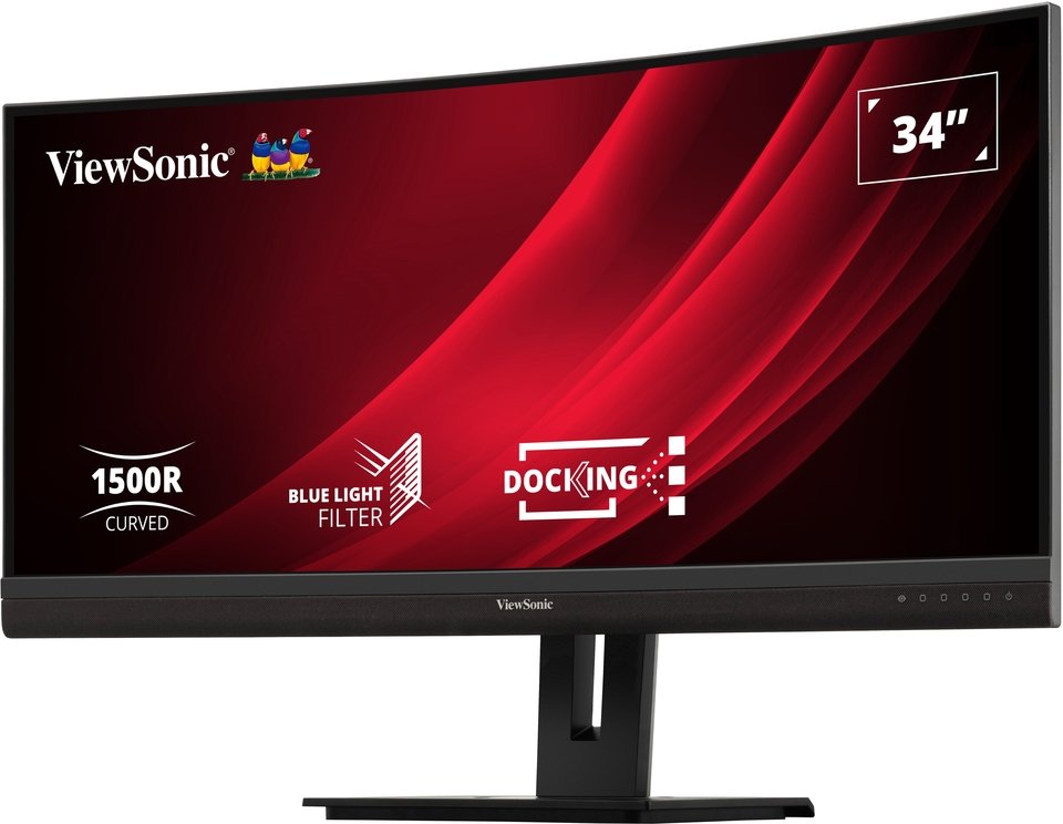Viewsonic Vg3456c 86,4 Cm (34") 3440 X 1440 Pixeles Ultrawide Quad Hd Led Negro