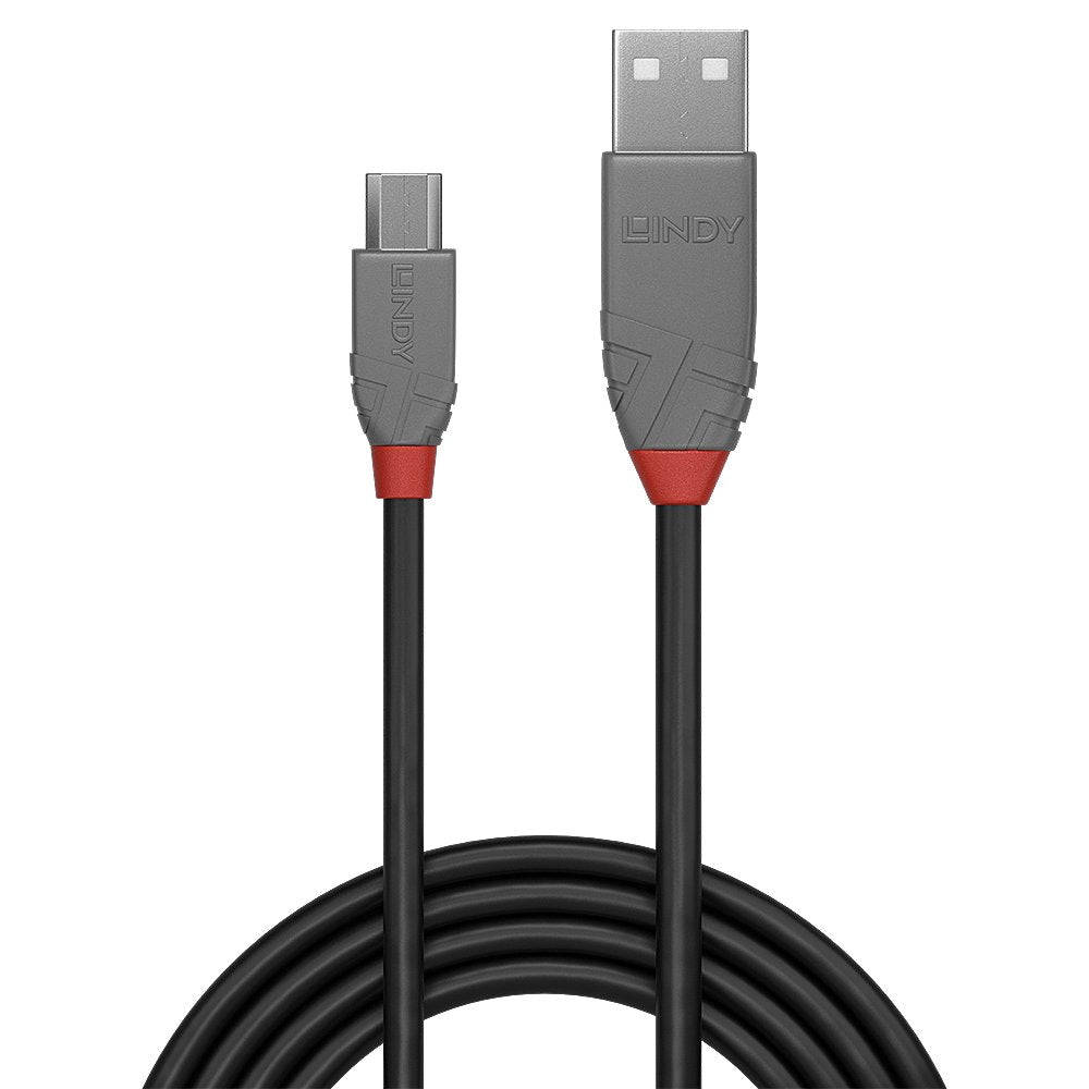 Lindy Cable Usb 2.0 Tipo A/Micro-B Línea Antracita M/M 0.5m