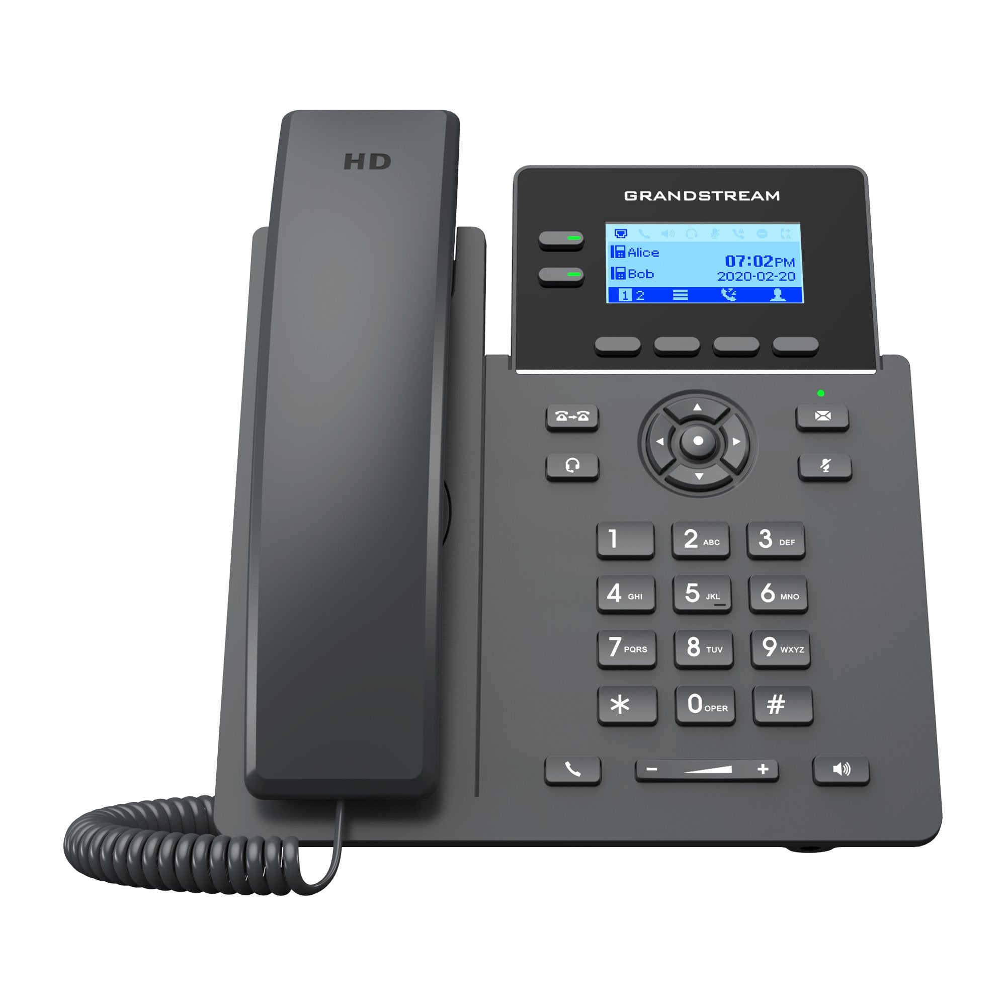 EAN 6947273703136 - Grandstream Networks GRP2602P teléfono IP Negro 2 líneas LCD imagen 3