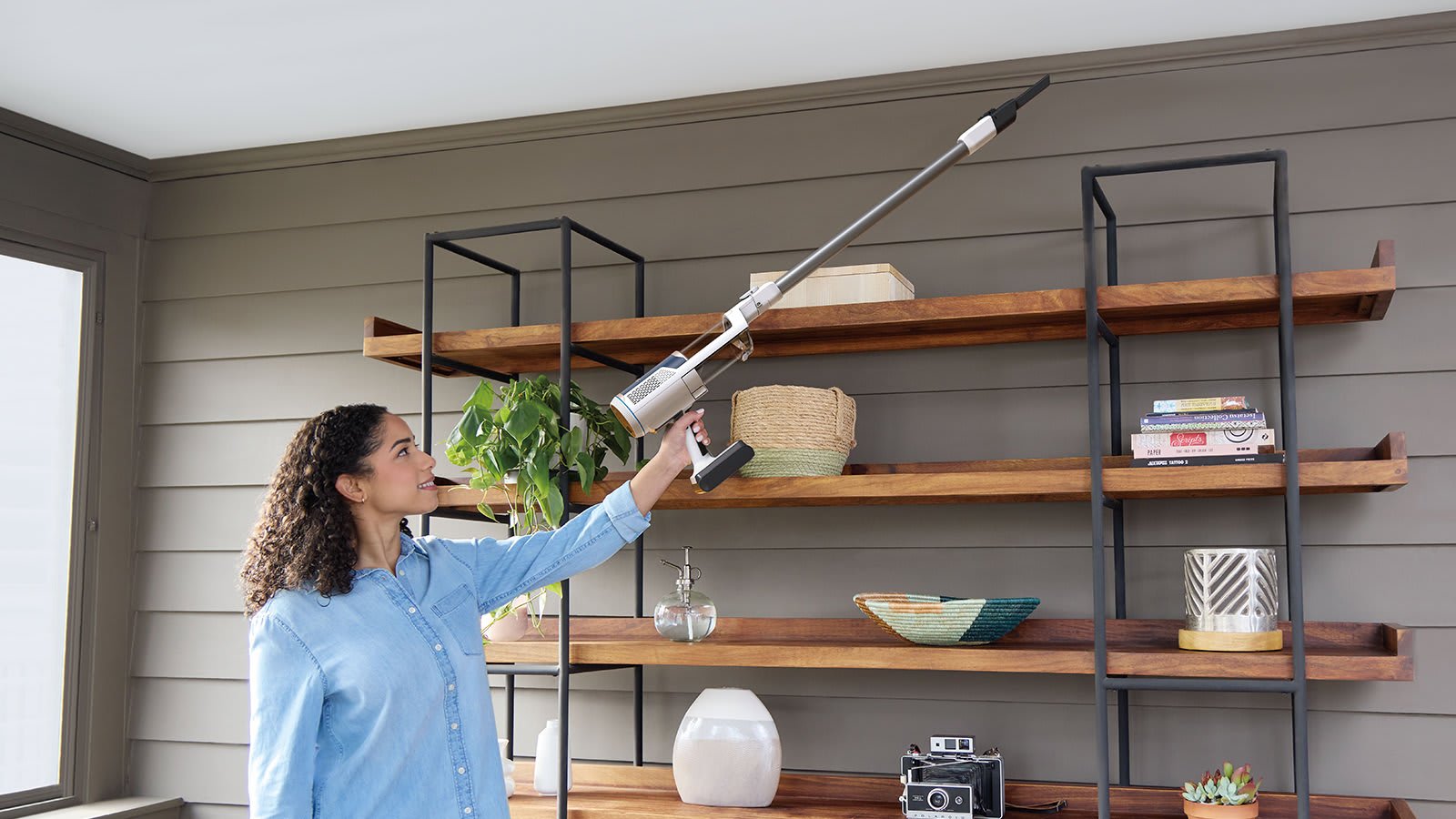 EAN 0622356297615 - Sharkclean BU3521EU aspiradora de pie y escoba eléctrica Aspiradora escoba 2 en 1 Batería Secar Sin bolsa imagen 4