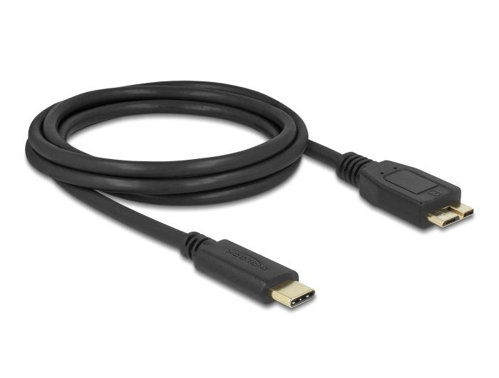 Cable Delock Usb 5 Gbps Usb Tipo-C Macho A Usb Typ Micro-B Macho 2 M