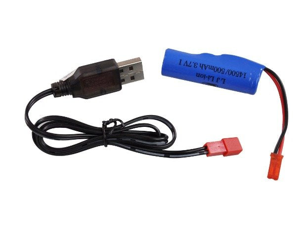 Amewi Rc Traktor Con Kipphänger Liion 500mah Blanco 6+