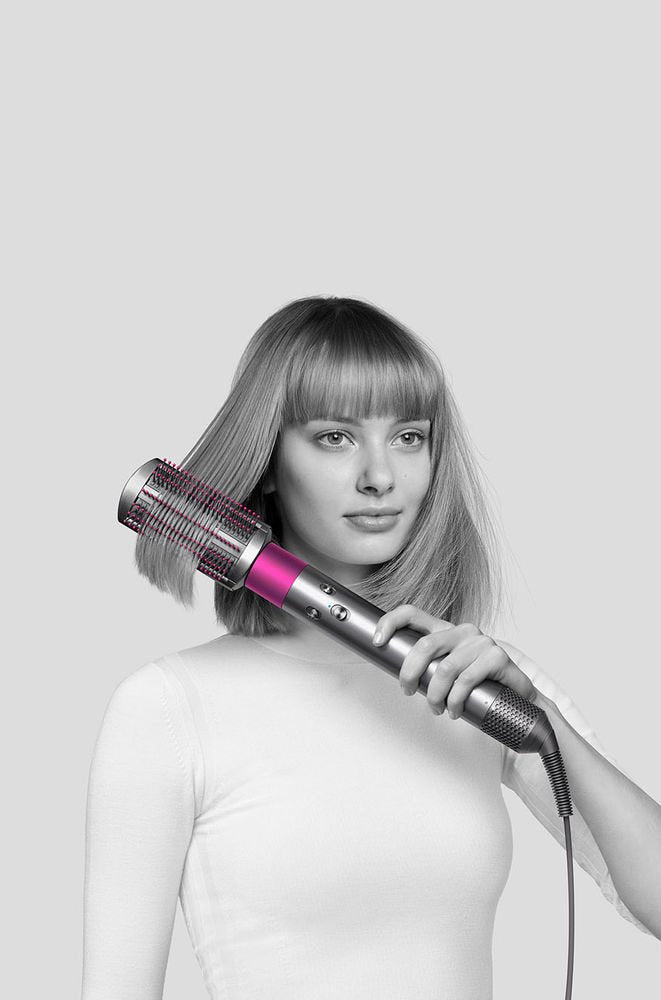 Dyson Airwrap Complete, 1300w, Con Funda, 4 Temperaturas, Gris/Fucsia 310733-01