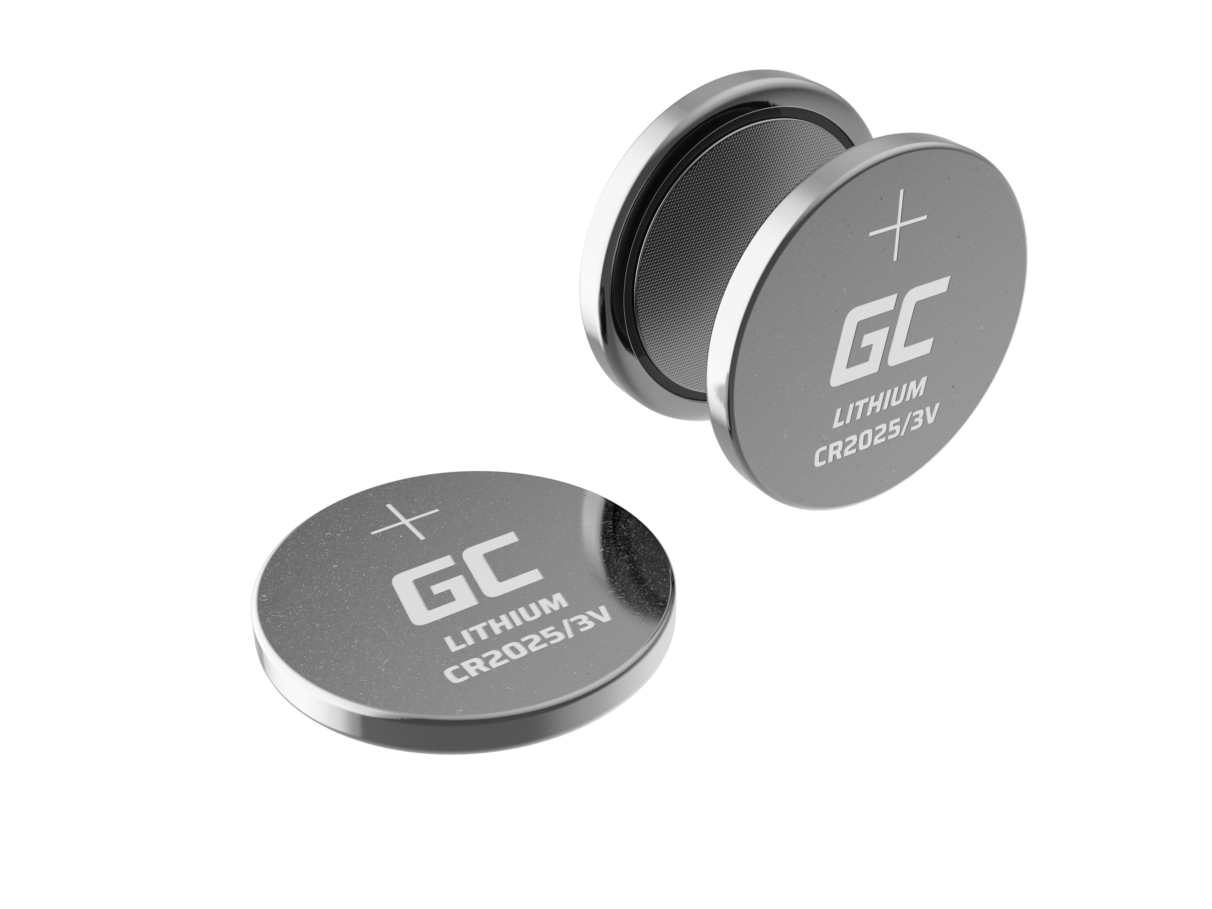 Green Cell Blister 10x Lithium Battery Cr2025 3v 160mah Button