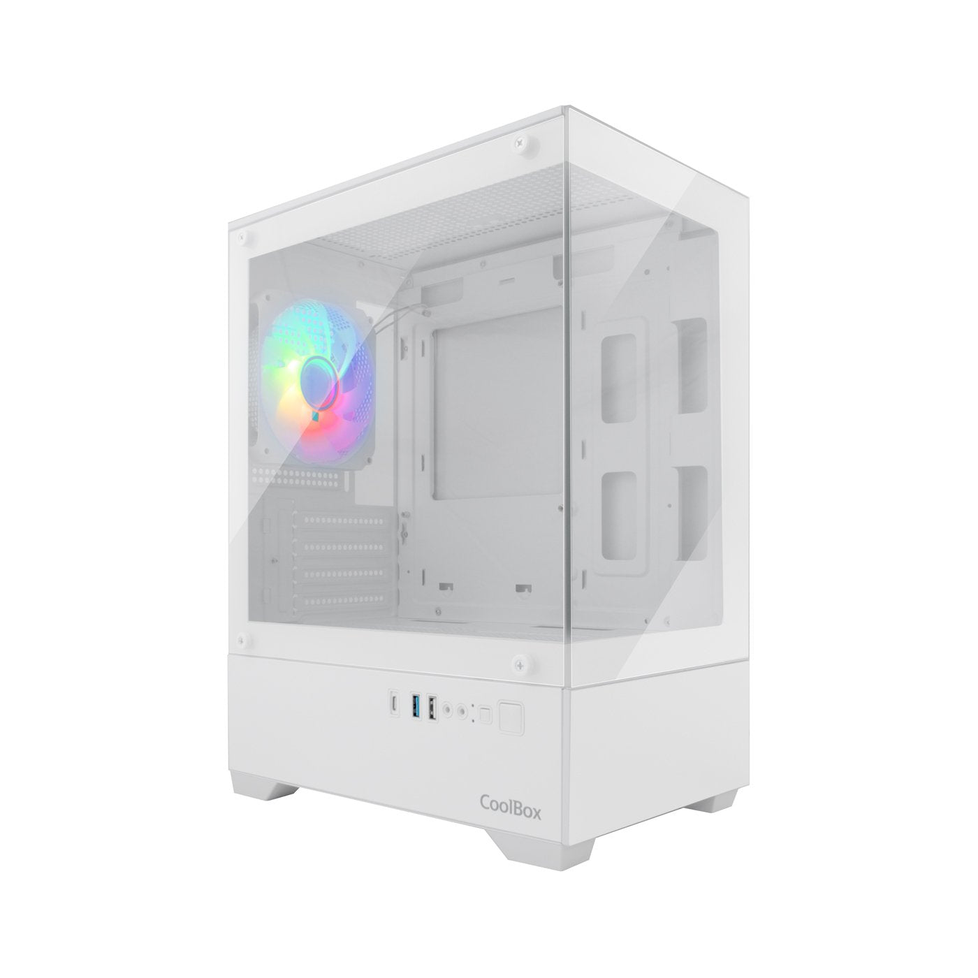 EAN 8436624420719 - CoolBox GM200 Vision Lite Micro Torre Blanco imagen 2