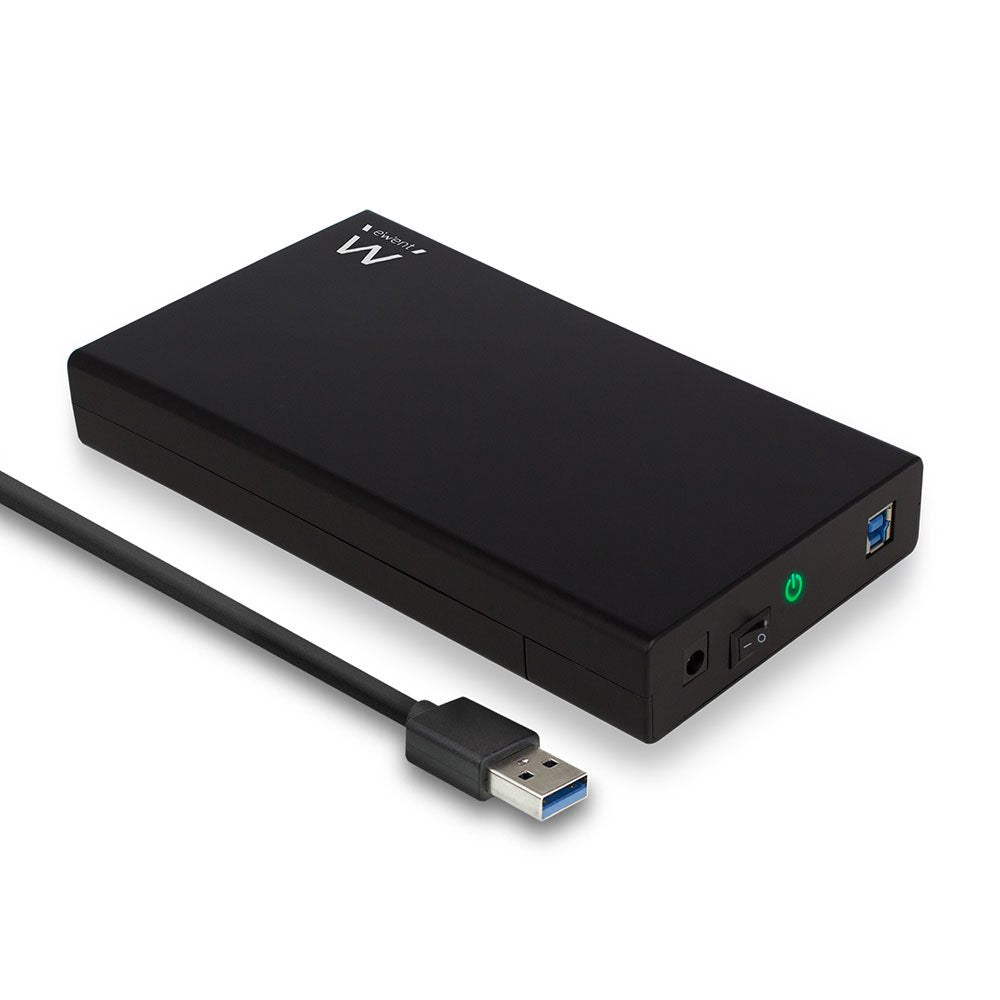 EAN 8054392610998 - Ewent EW7056 caja para disco duro externo Caja de disco duro (HDD) Negro 3.5" imagen 1
