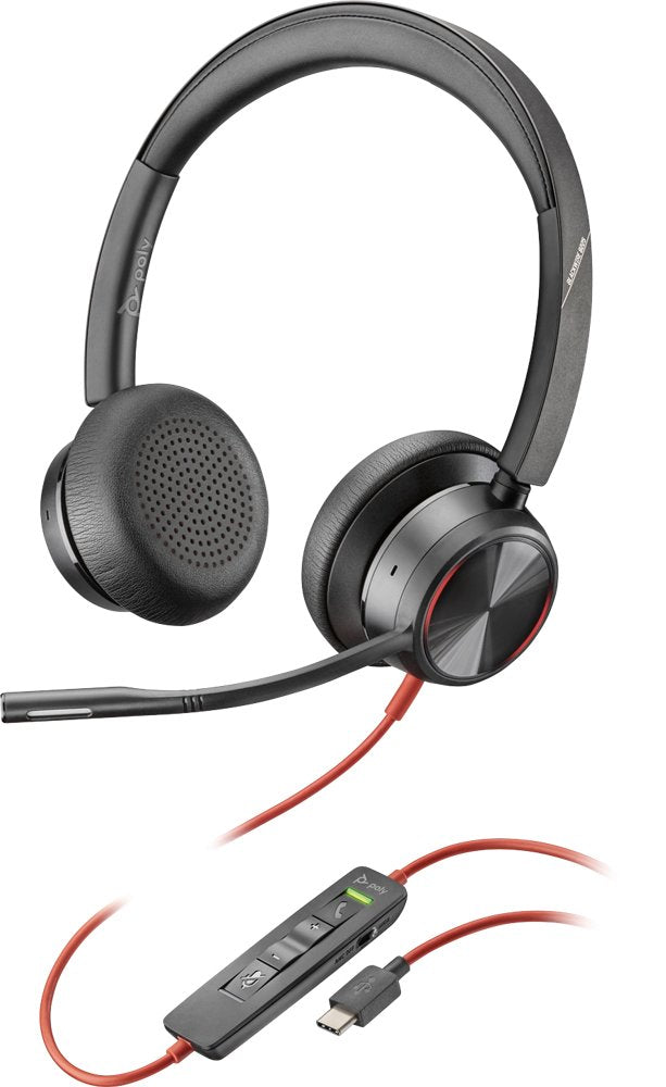 EAN 0017229168503 - Poly Blackwire 8225 Auriculares Alámbrico Diadema Oficina/Centro de llamadas USB Tipo C Negro imagen 2