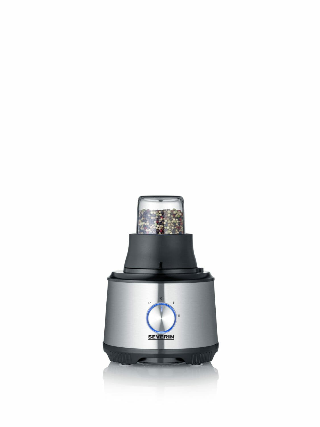 EAN 4008146038099 - Severin KM 3892 robot de cocina 1200 W 1,5 L Negro, Acero inoxidable, Transparente imagen 3