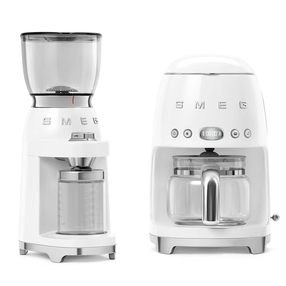 Smeg Cgf11wheu Kaffeemühle 50`S Style Blanco