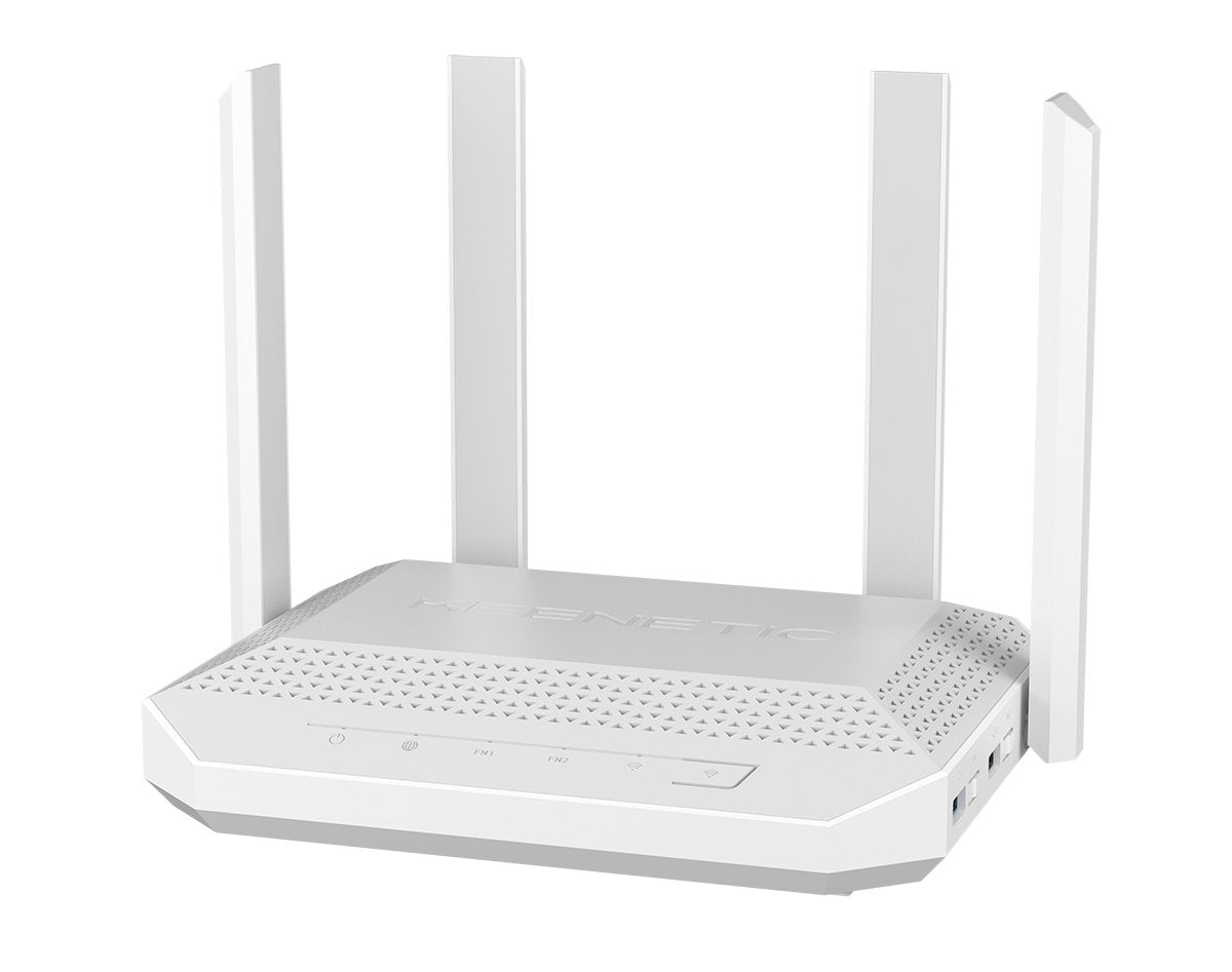 Keenetic Hero Kn-1012 Router Wi-Fi 6 Doble Banda Mesh Ax3000 1 Puerto Combo Rj45/Sfp 2.5gbps Vpn