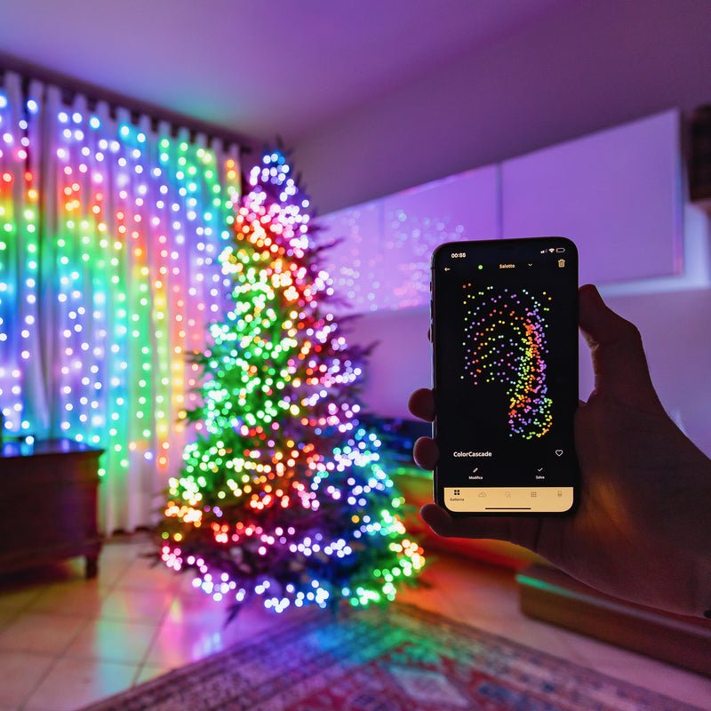 Luces Navideñas Smart Twinkly Strings 600 Rgbw