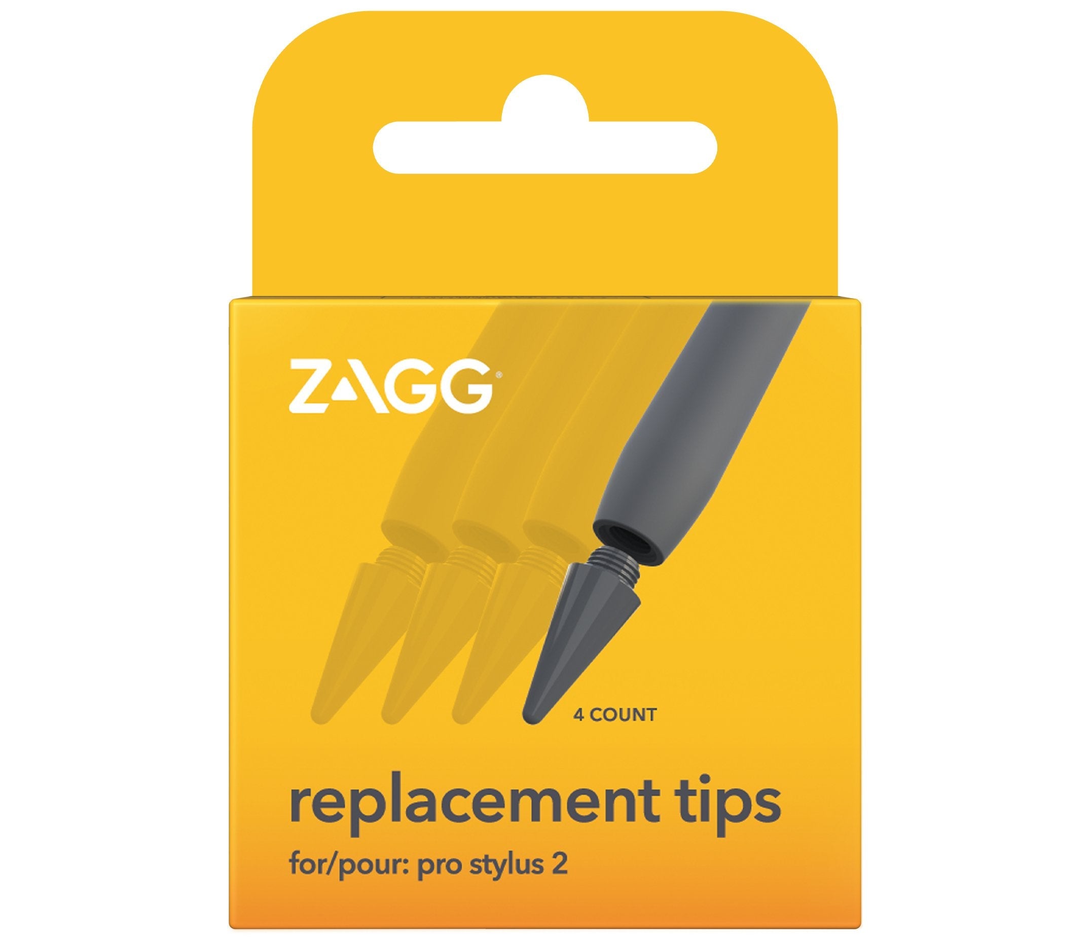 Zagg Pro Mylus 2 Ersatzspitzen Blanco