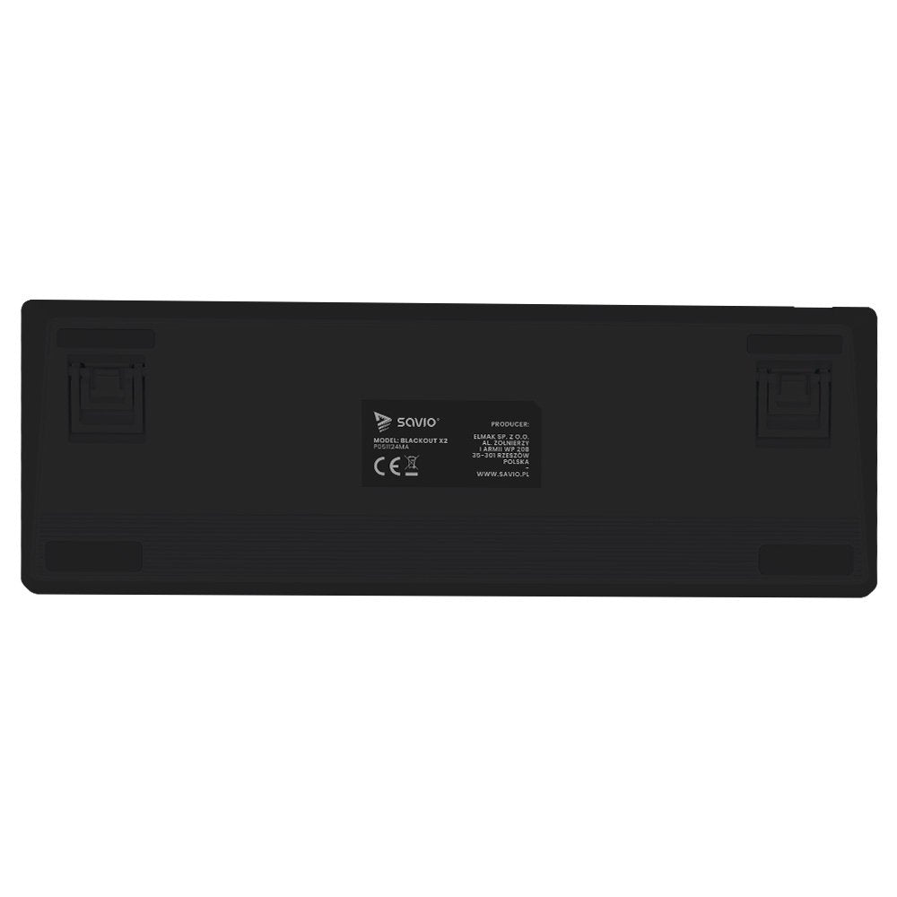 EAN 5901986049470 - Savio BLACKOUT X2 BLUE teclado Juego USB QWERTY Internacional de EE.UU. Negro imagen 6