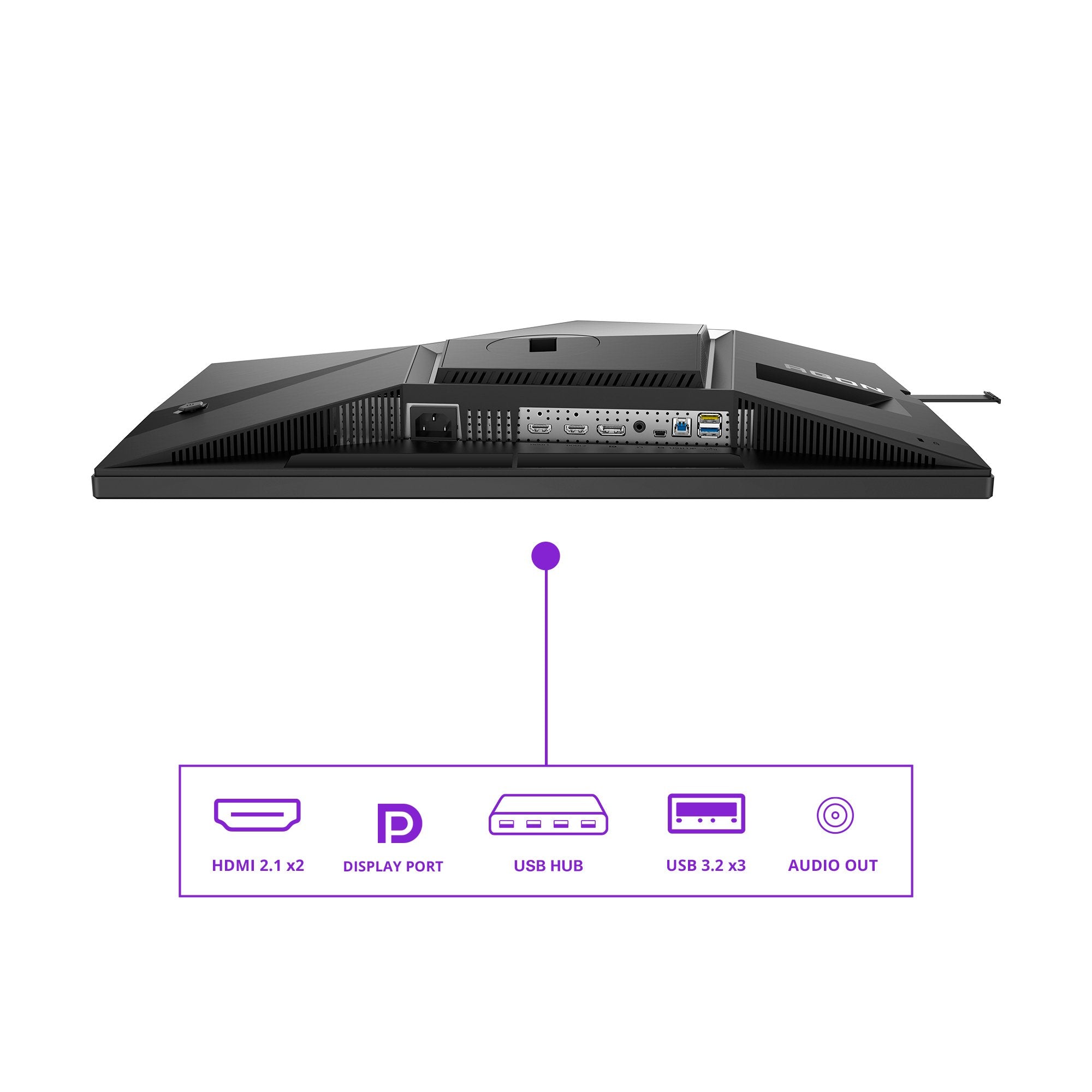 EAN 4038986112468 - AOC AGON PRO AG326UD pantalla para PC 80 cm (31.5") 3840 x 2160 Pixeles 4K Ultra HD QD-OLED Negro imagen 4