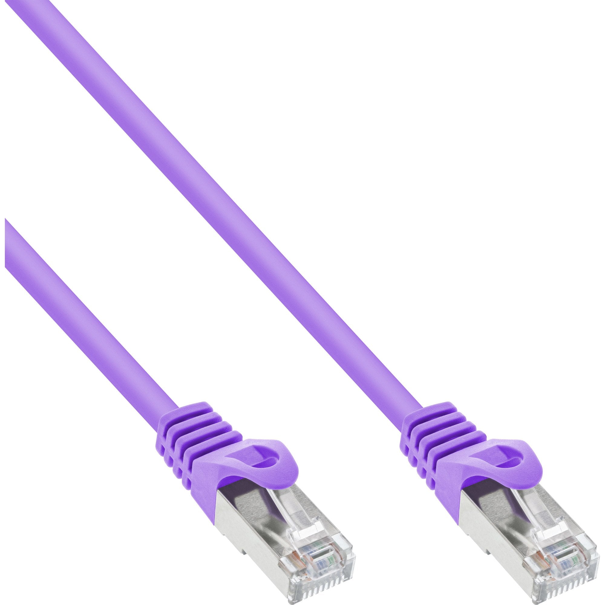 Cable De Red Inline Sf/Utp Cat.5e Violeta 7,5m