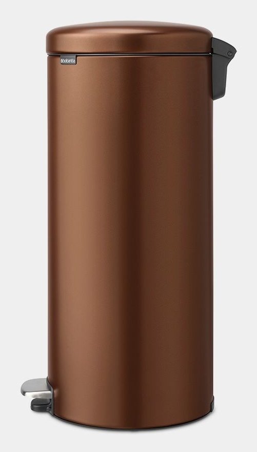 EAN 8710755238789 - Brabantia 238789 cubo de basura Alrededor Acero Bronce imagen 2