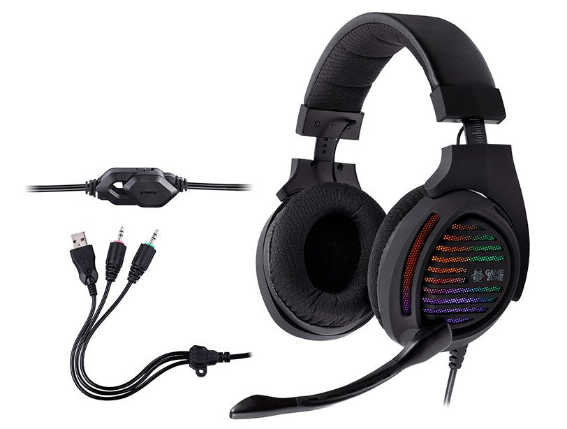 Tracer Traslu46466 Auriculares Tracer Gamezone Aligator Rgb Rainbow Led