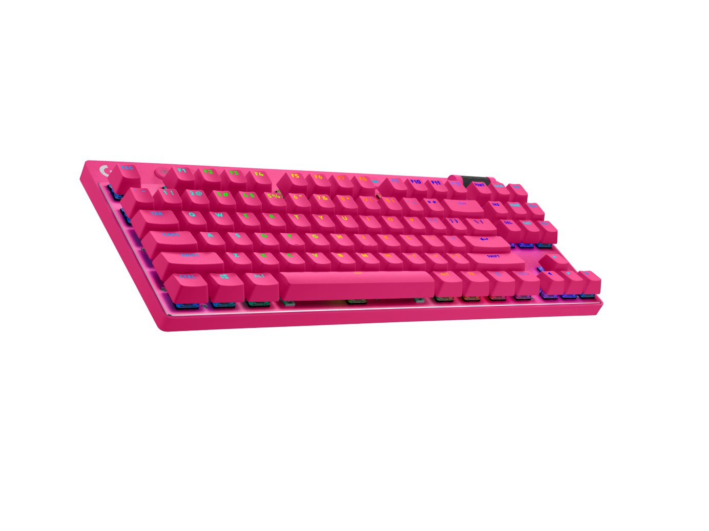 EAN 5099206113534 - Logitech G PRO X TKL teclado Juego RF Wireless + Bluetooth QWERTY Internacional de EE.UU. Rosa imagen 2