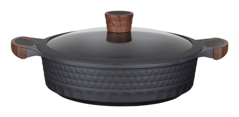 EAN 4260403579053 - Resto Kitchenware 93506 cacerola 4,4 L Alrededor Negro, Madera imagen 3