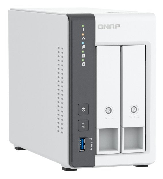 EAN 0885022027415 - QNAP TS-216G servidor de almacenamiento NAS Torre Cortex-A Cortex-A55 4 GB Unidad de disco duro Blanco imagen 4