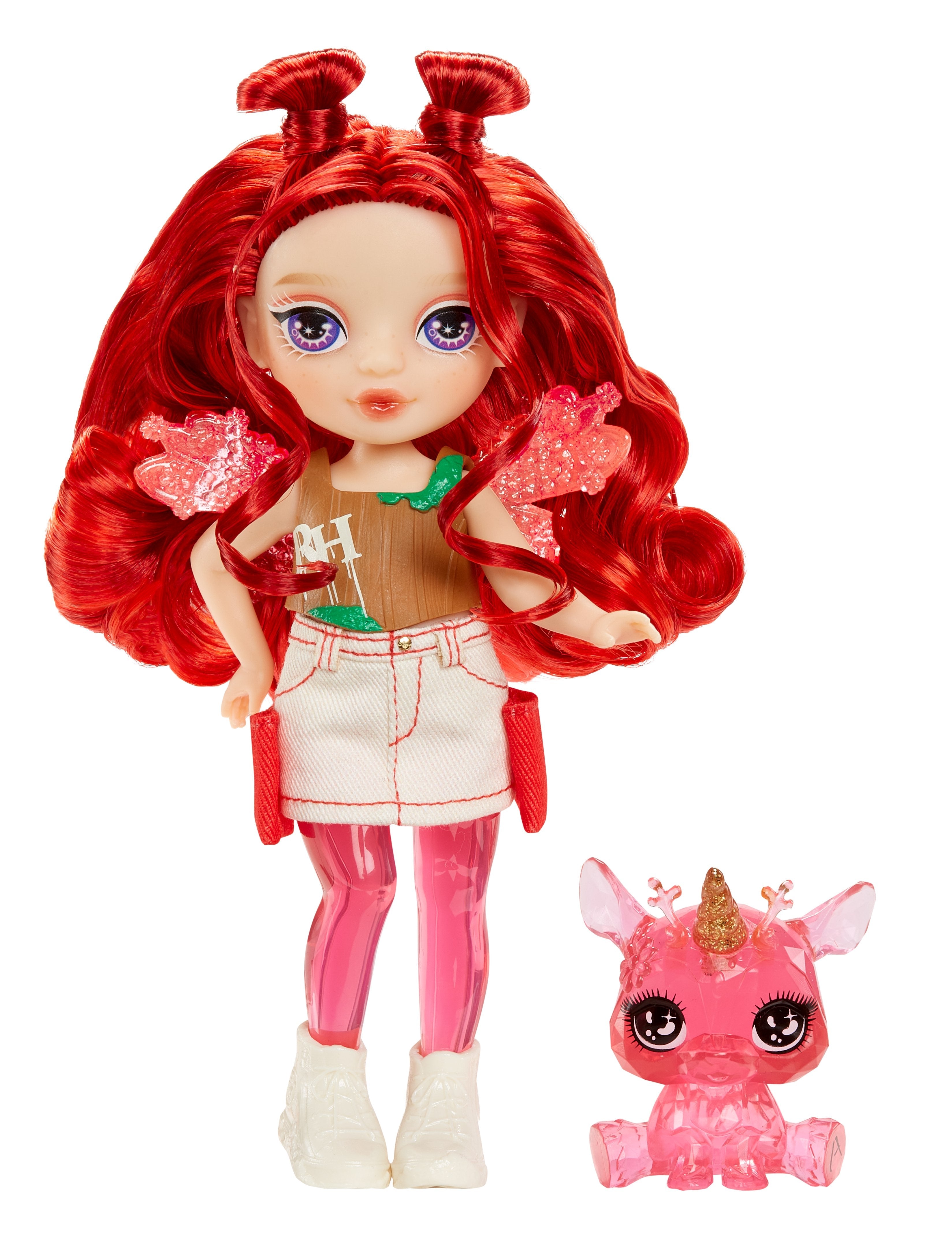 EAN 35051543381 - Rainbow High Littles Rainbow Fantasy Fairies Doll- Apple (Red) imagen 1
