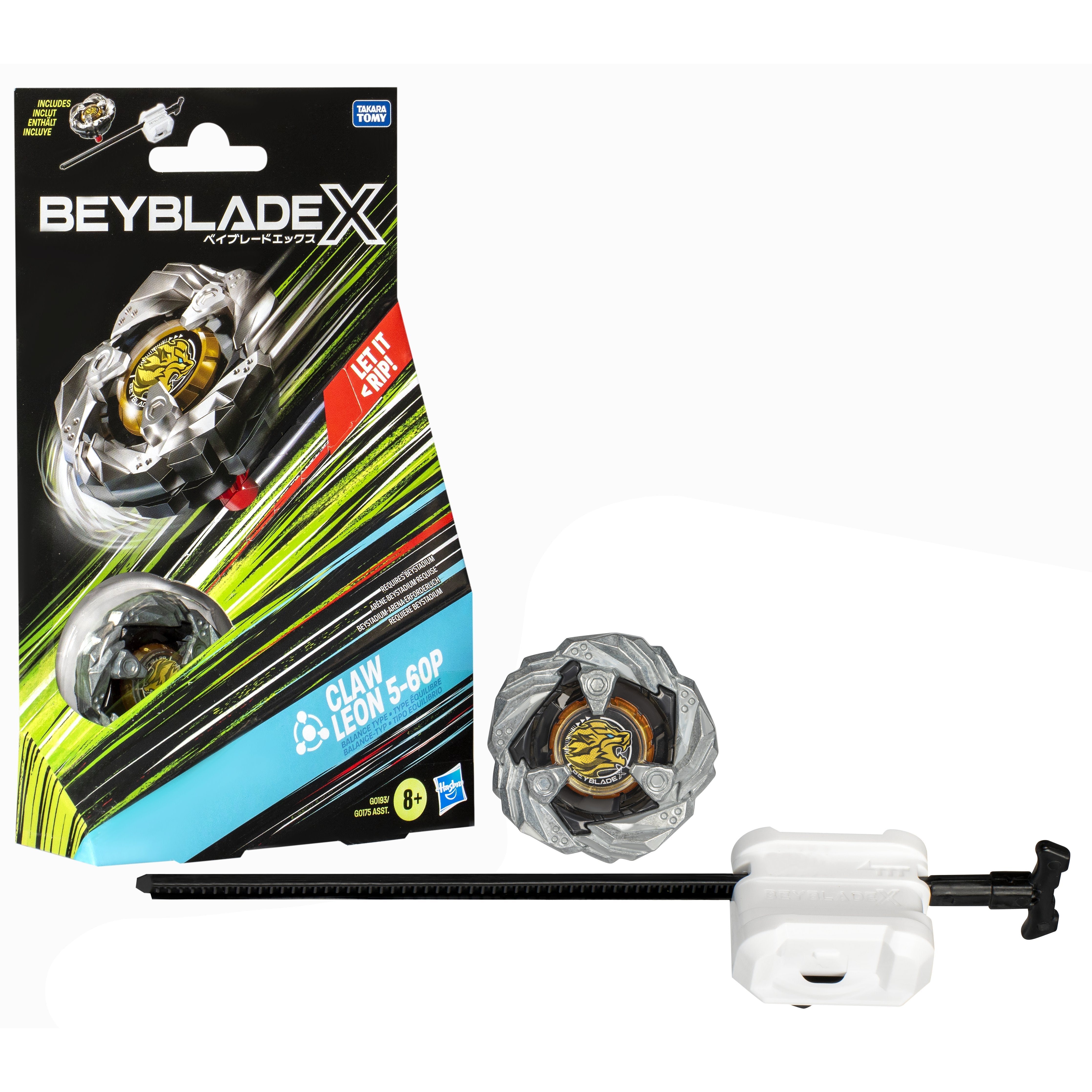 Juego Kit Inicial Claw Leon 5-60p Beyblade X