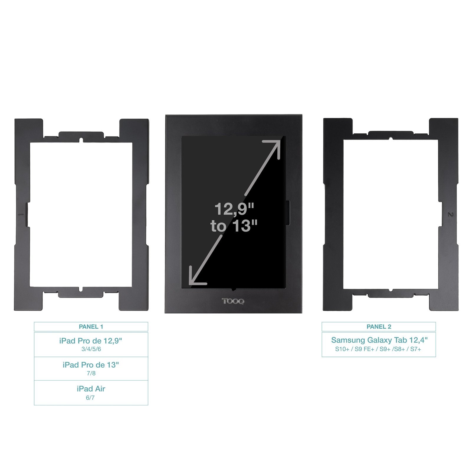 Marco Antirrobo Para Tablet Tooq Tqatte2601-M-B Negro