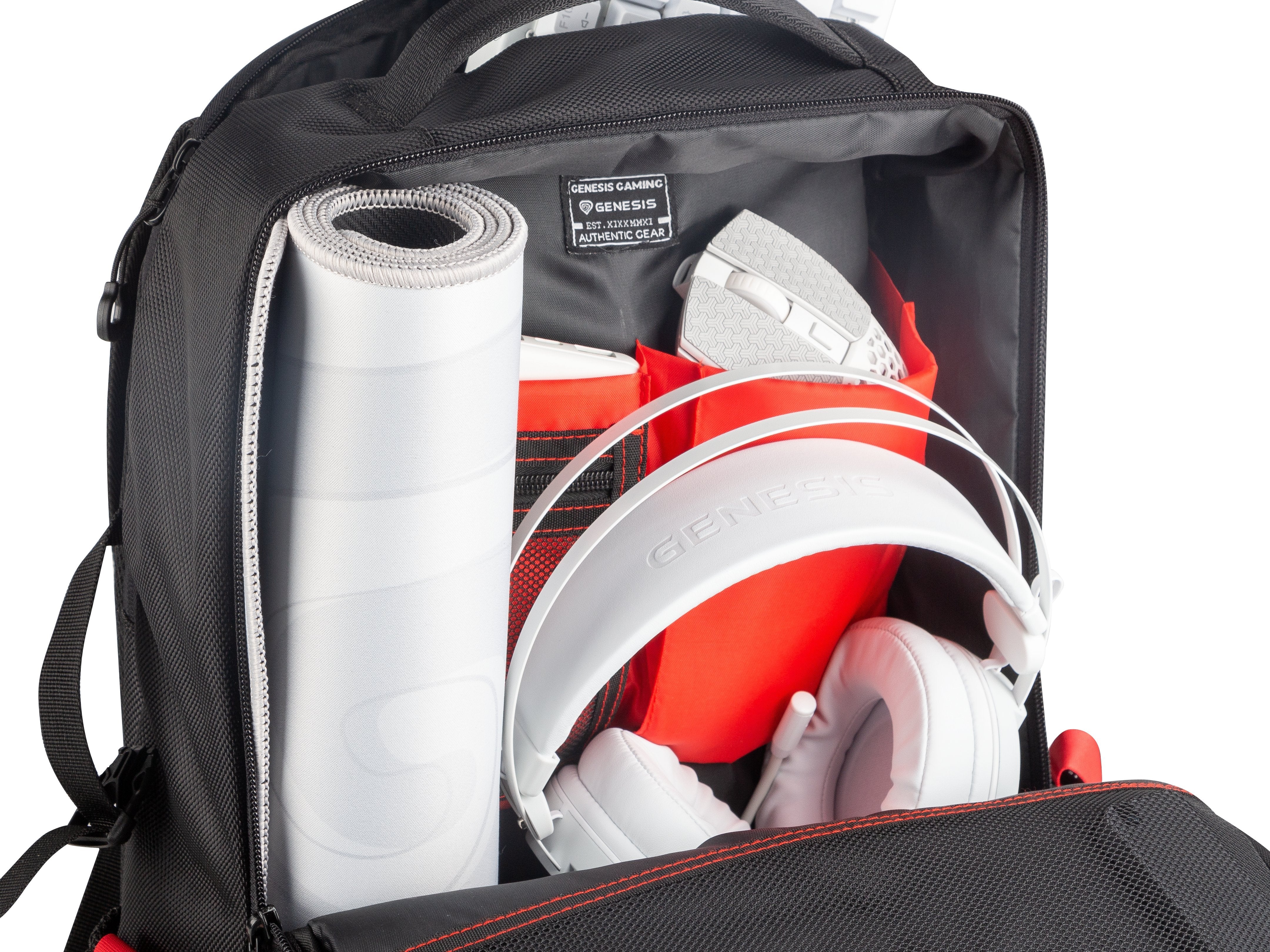 Mochila Genesis Pallad 410 Hasta 15.6" Negra