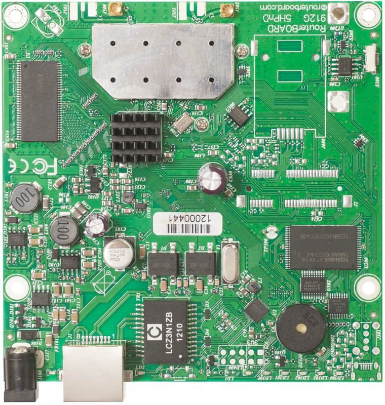 Mikrotik Rb911g-2hpnd Con 600mhz Atheros Cpu, 32mb Ram, 1xgbit, 2.4ghz 802.11b G N