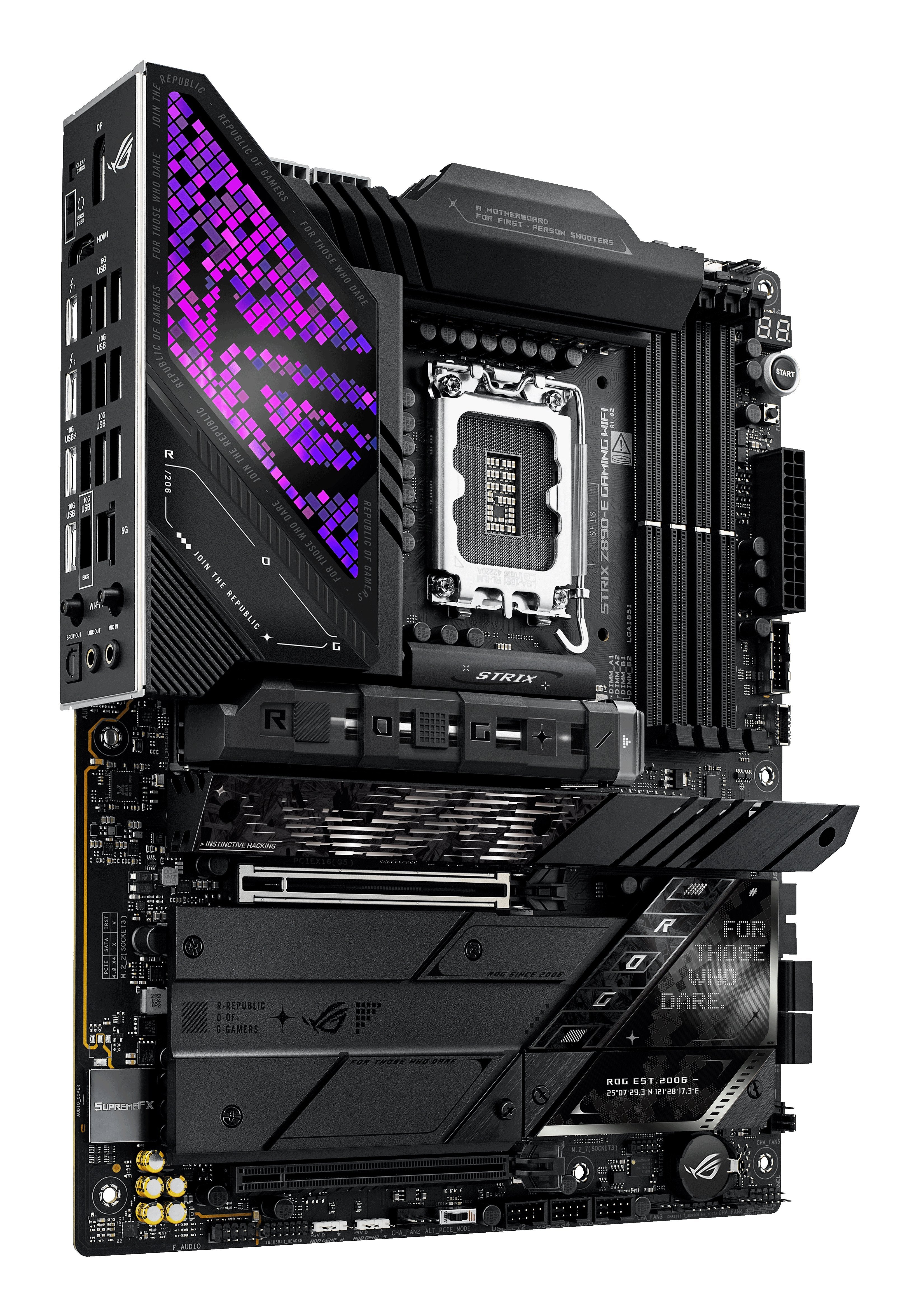 EAN 4711387756133 - ASUS ROG STRIX Z890-E GAMING WIFI Intel Z890 LGA 1851 (Socket V1) ATX imagen 10