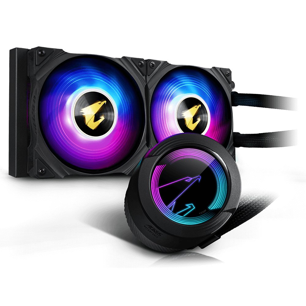 EAN 4719331552374 - GIGABYTE AORUS WATERFORCE 240 Procesador Sistema de refrigeración líquida todo en uno 12 cm Negro imagen 1