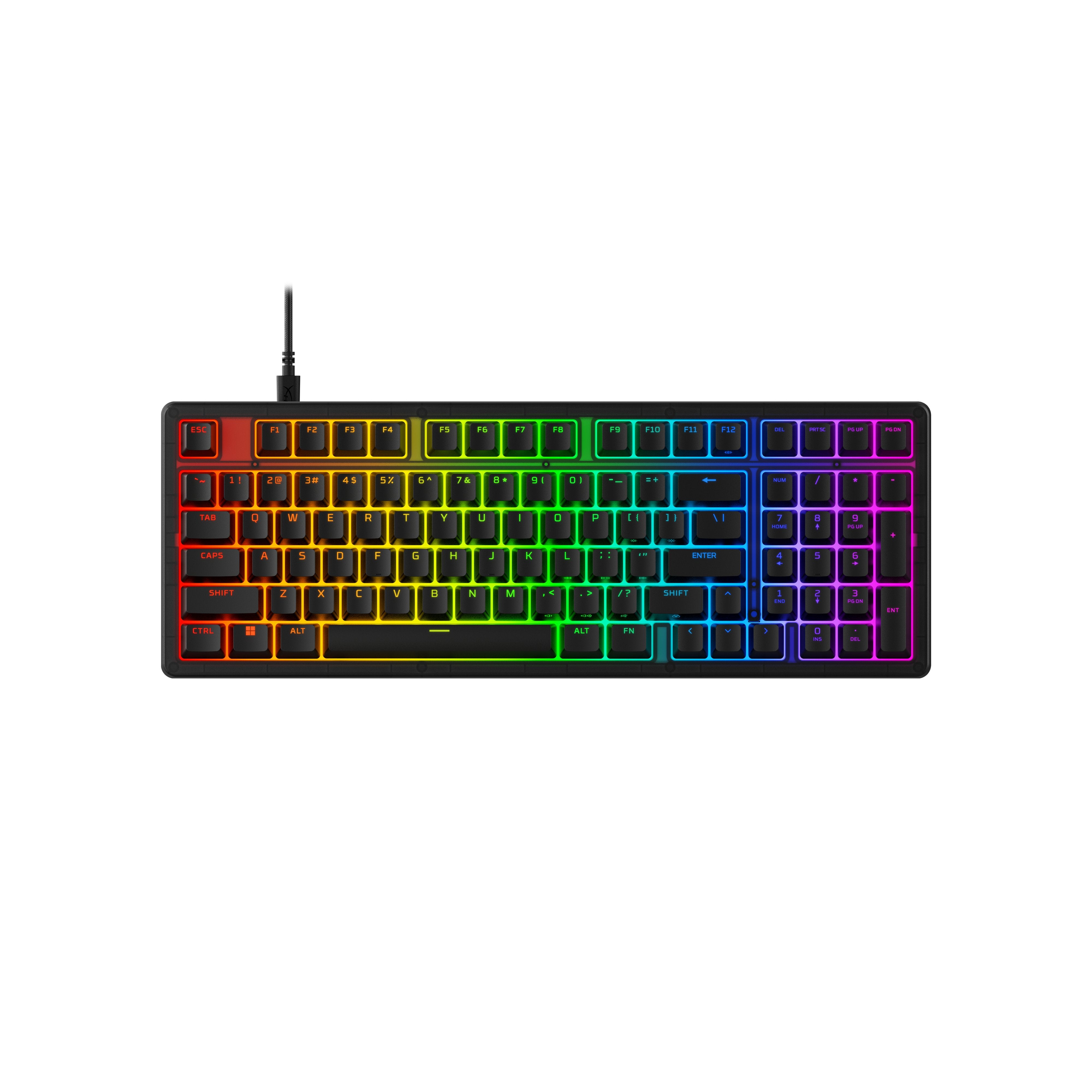 EAN 198828944788 - HyperX Origins 2 1800 teclado Juego USB Negro imagen 1