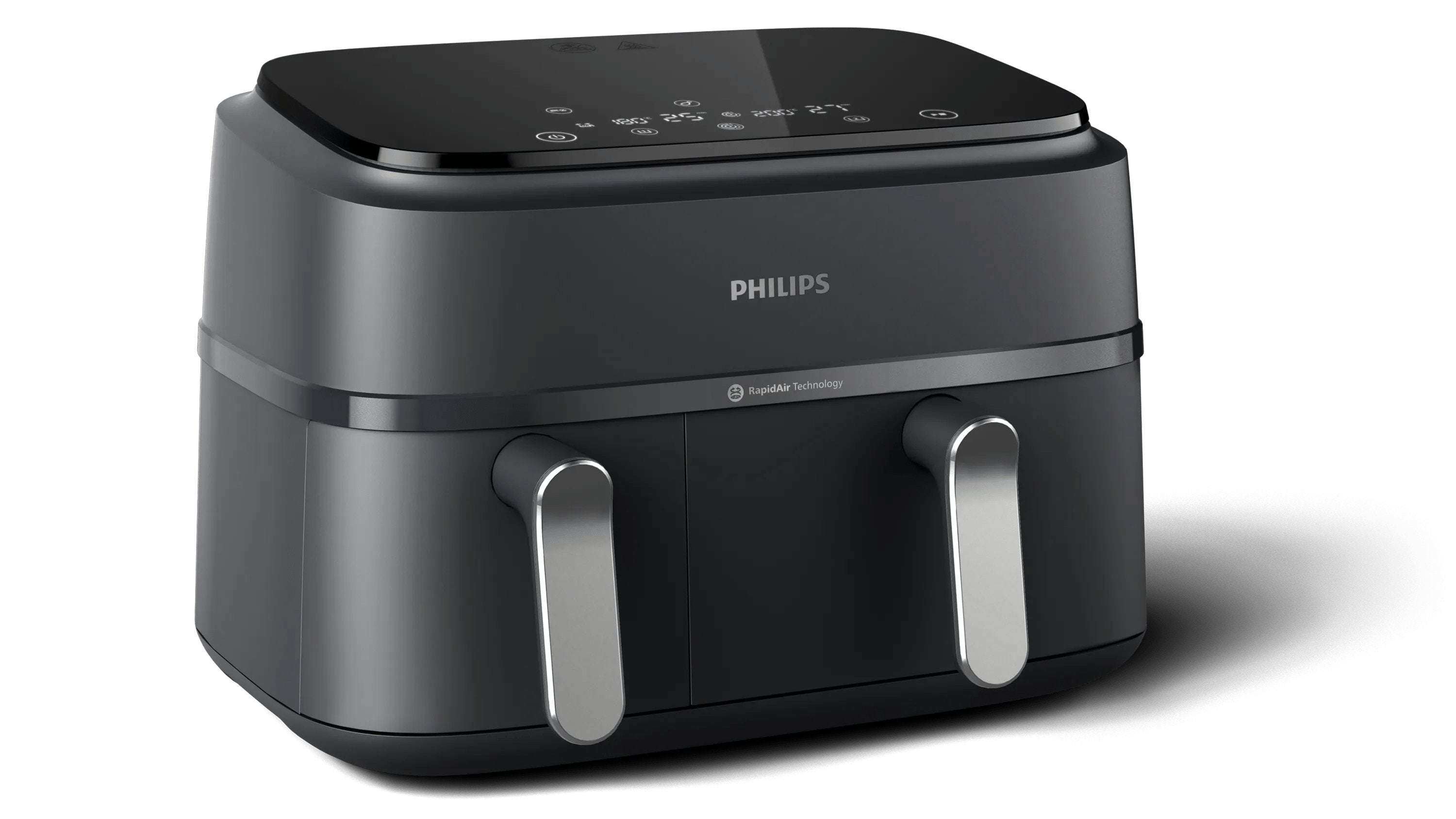 EAN 8720389033001 - Philips 3000 series NA351/00 freidora Doble 9 L Independiente 2750 W Freidora de aire caliente Gris imagen 1