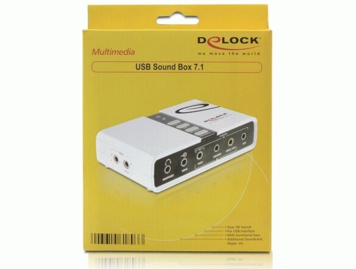 EAN 4043619618033 - DeLOCK USB Sound Box 7.1 7.1 canales imagen 2