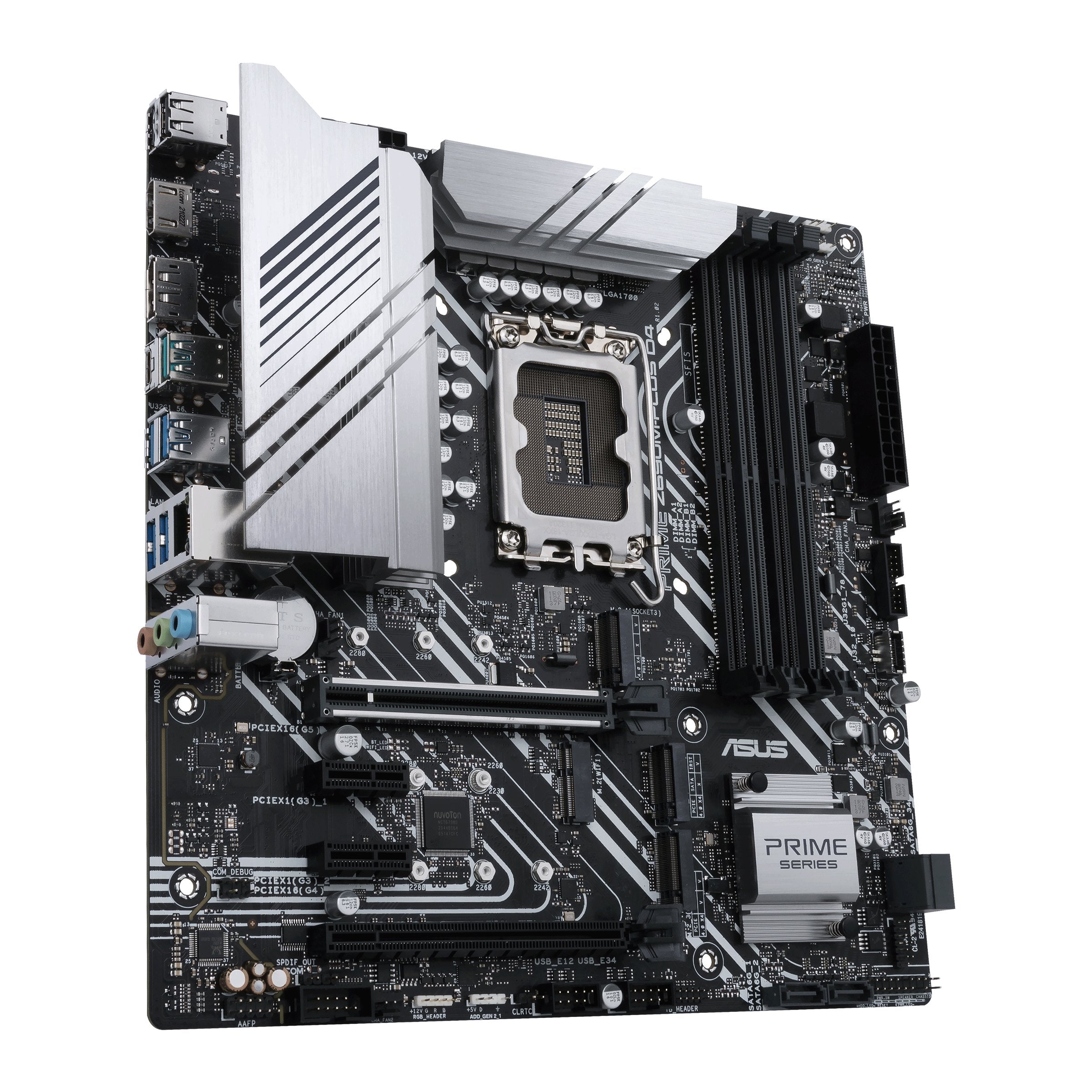 Placa Base Asus Prime Z690m-Plus D4 1700 Matx 4xddr4
