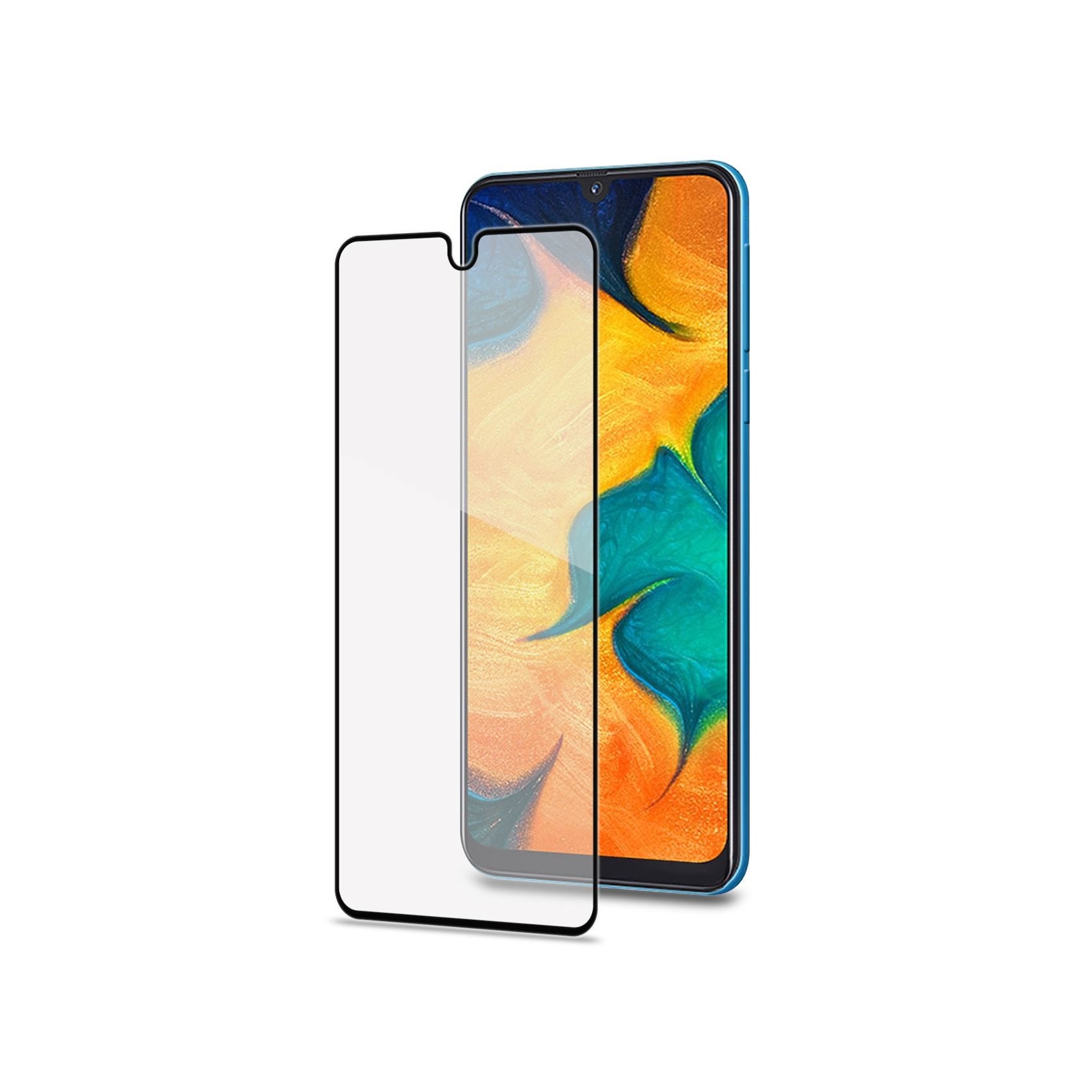 Celly Fullglass833bk Protector De Pantalla Teléfono Móvil/Smartphone Samsung 1 Pieza(S)
